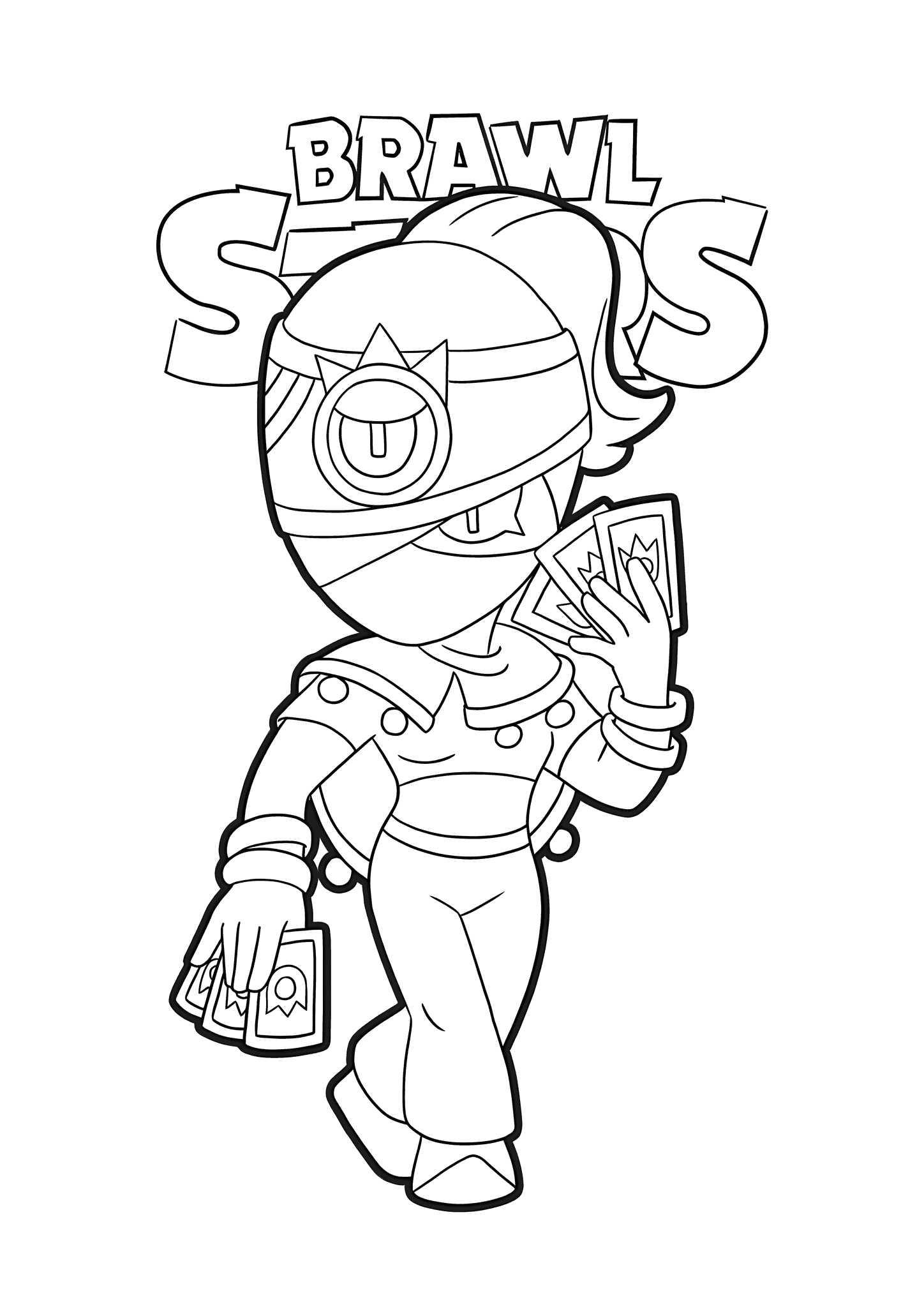 Brawl Stars: Penny the Pirate Girl