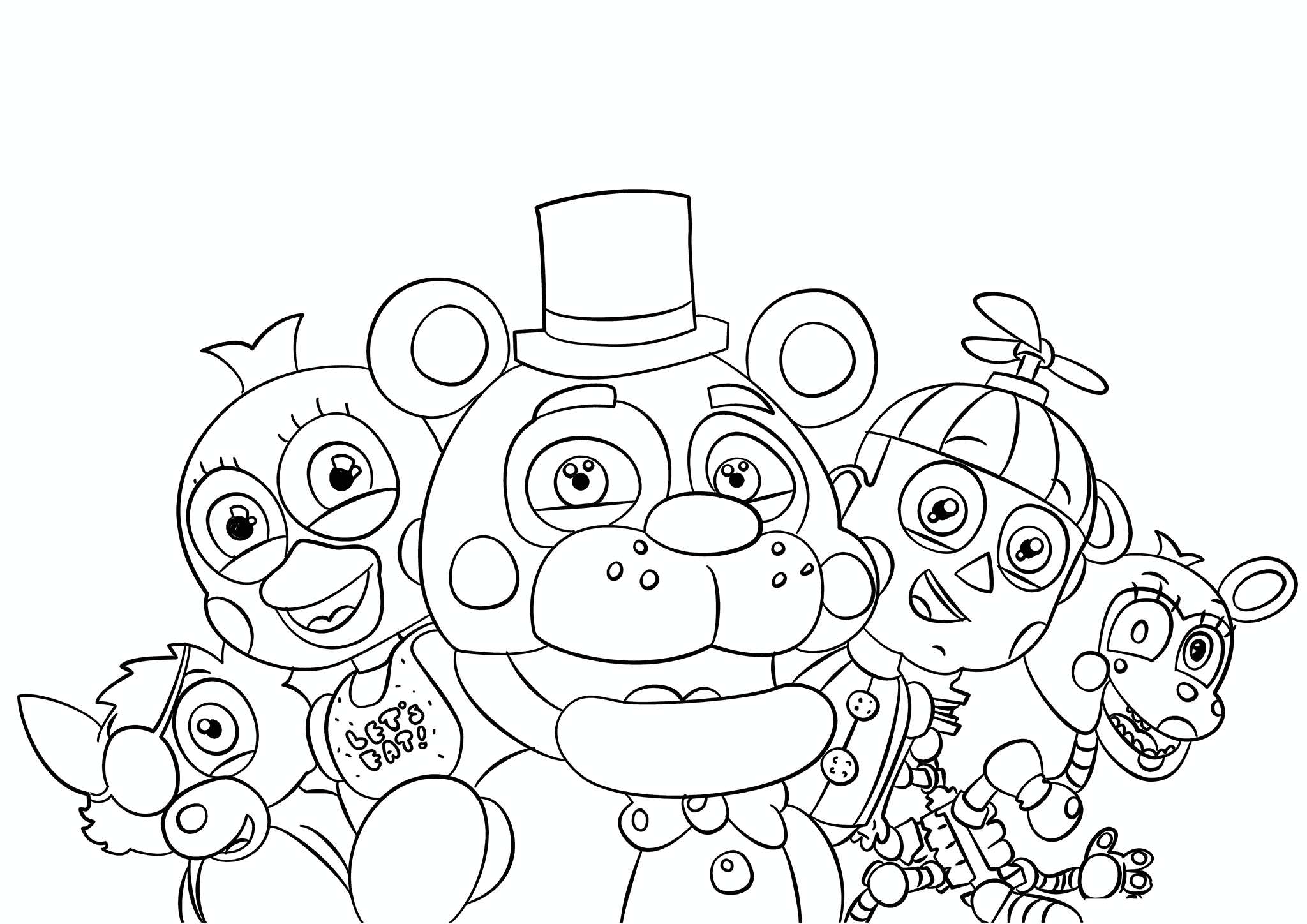 FNAF: Funny Animatronics