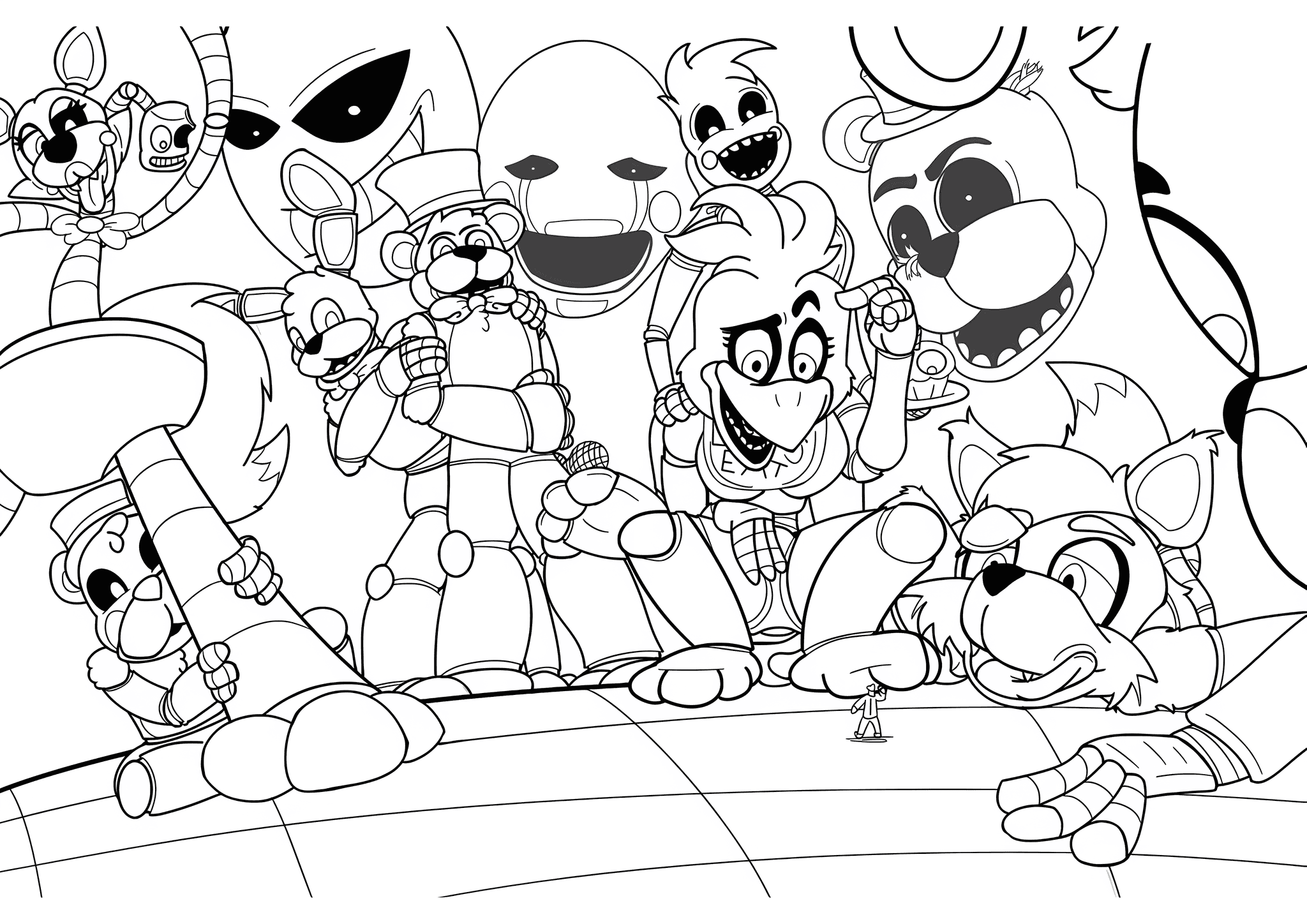 FNAF: 5 Nights with Freddy