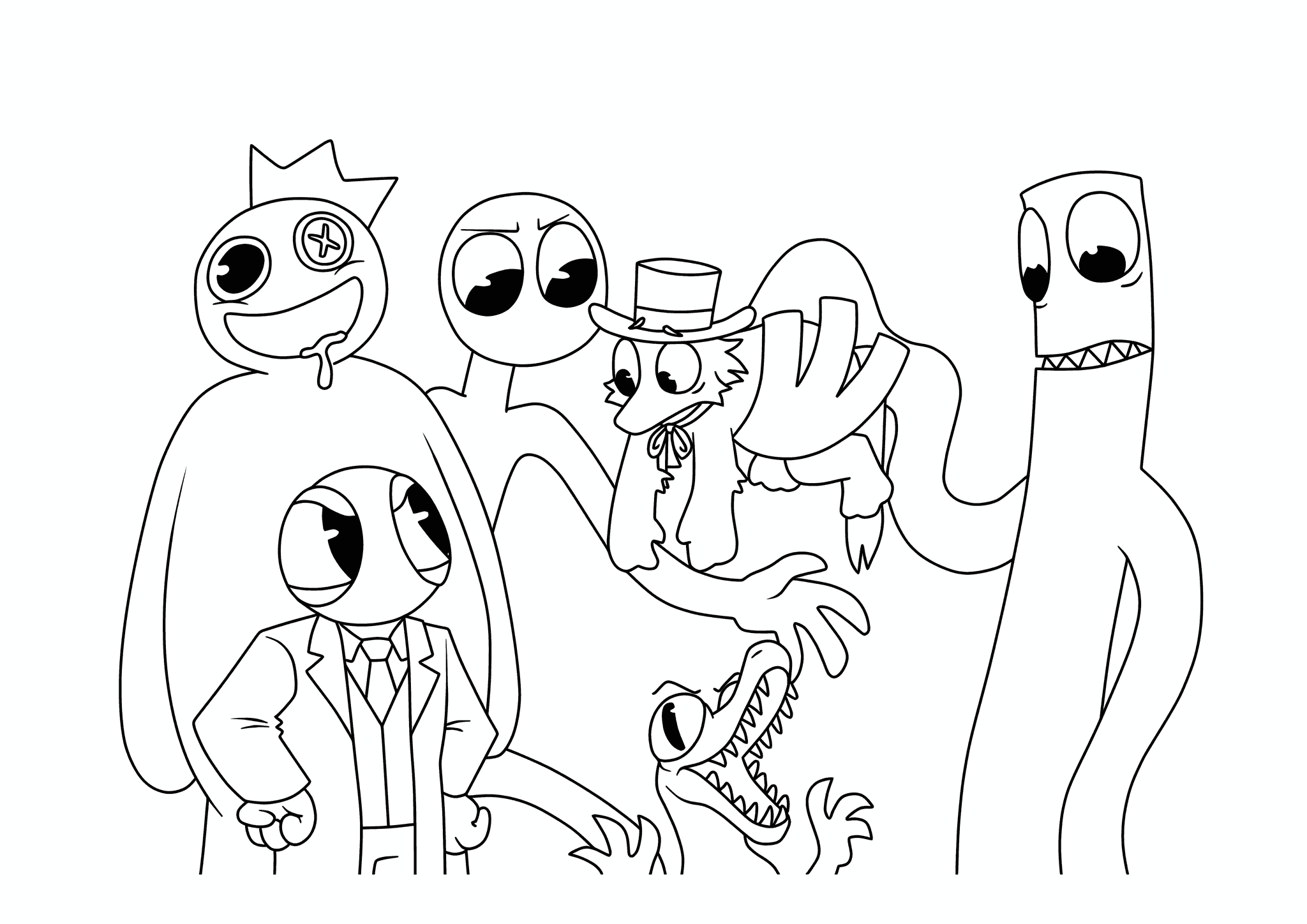All Rainbow Friends