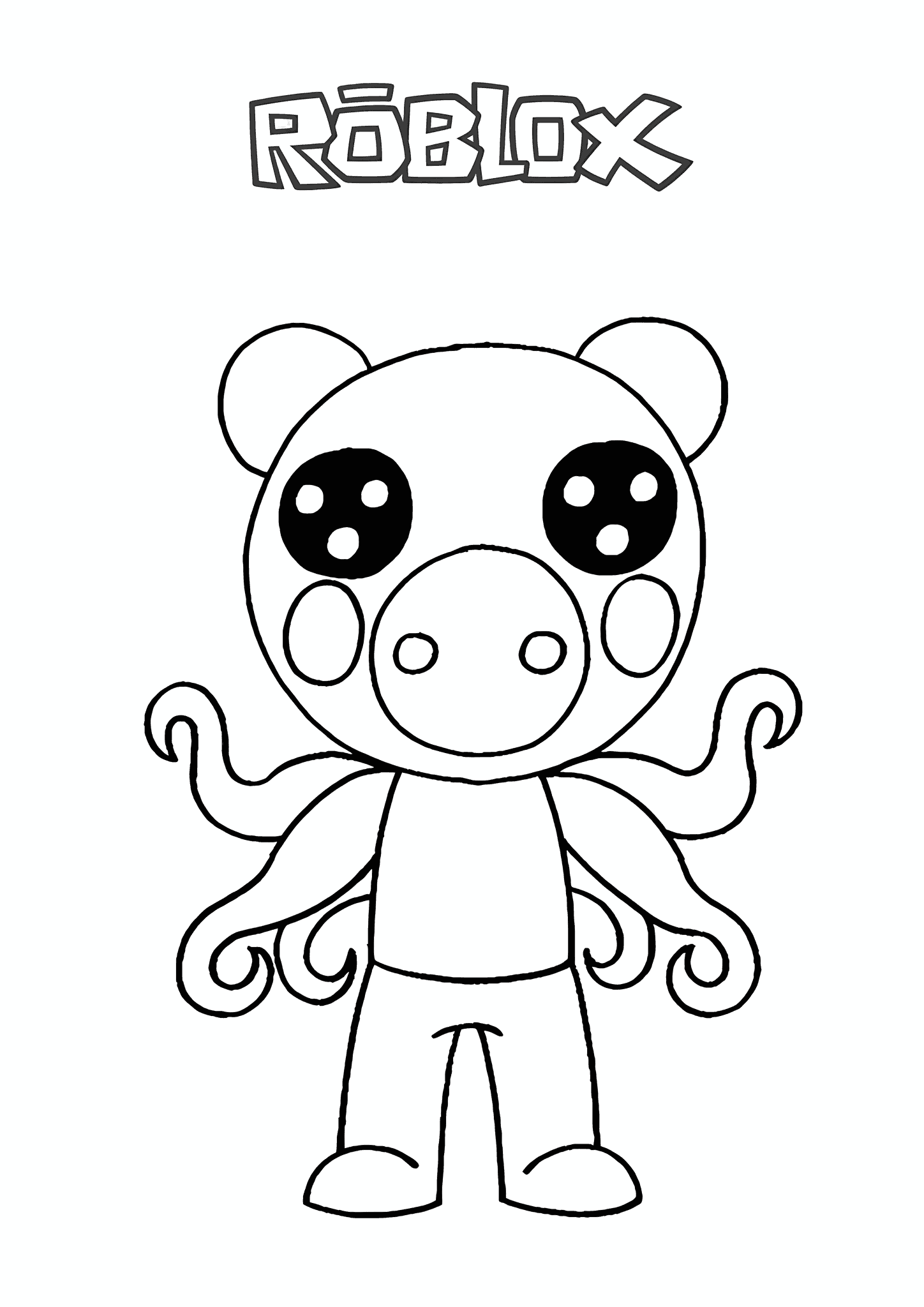 Piggy (Roblox): Octopus with Button Eyes