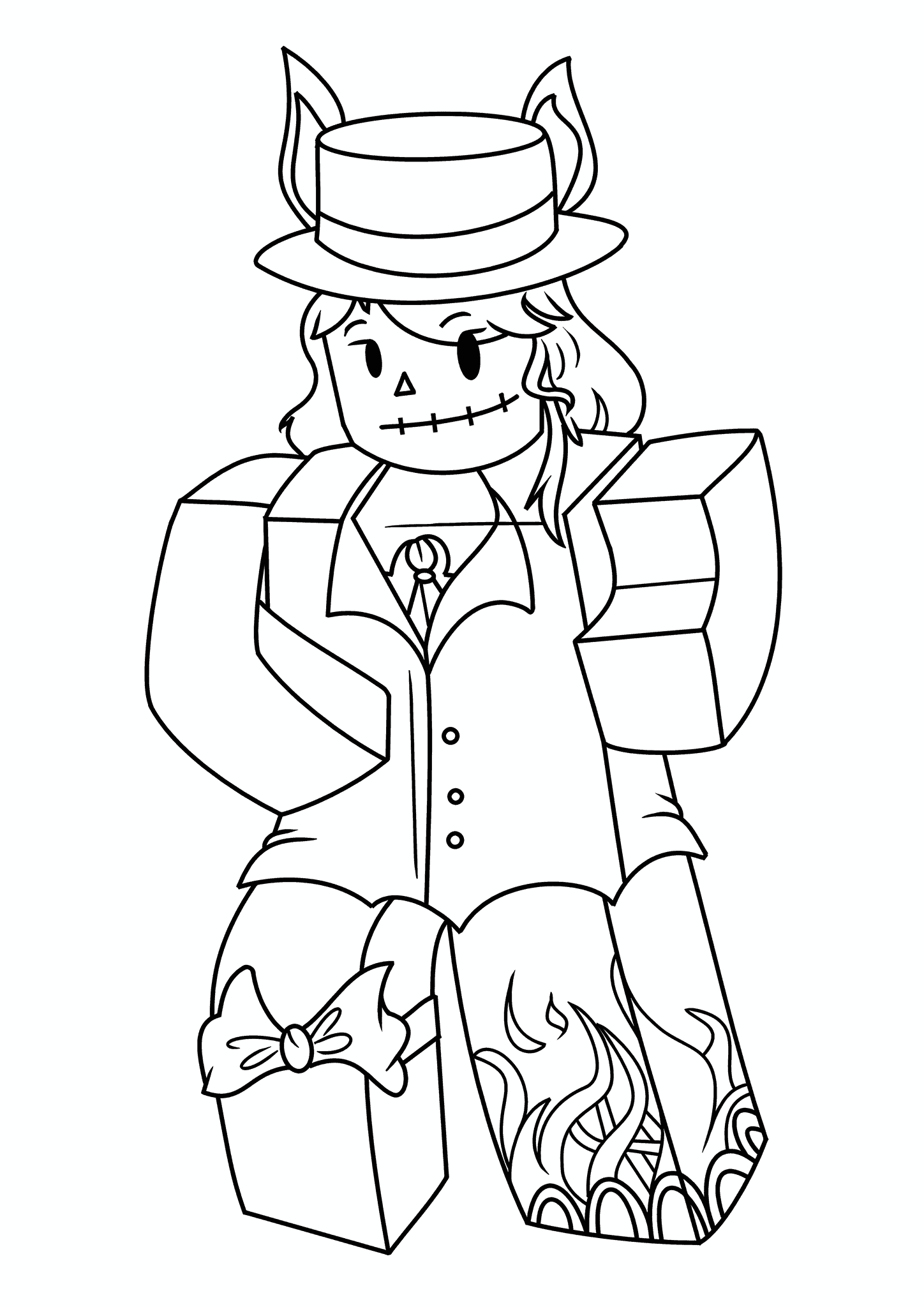 Skins for Roblox: Lady in Halloween Costume