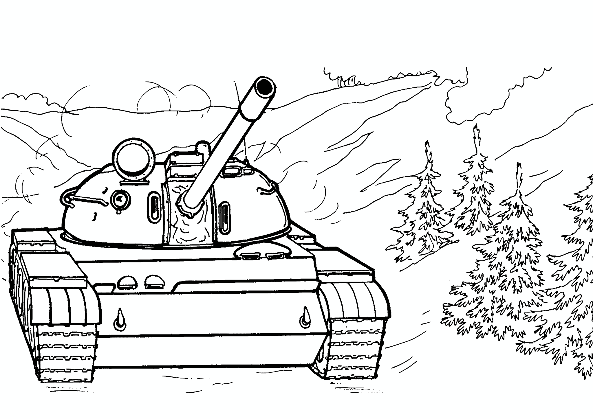 Tank T-55 (USSR)
