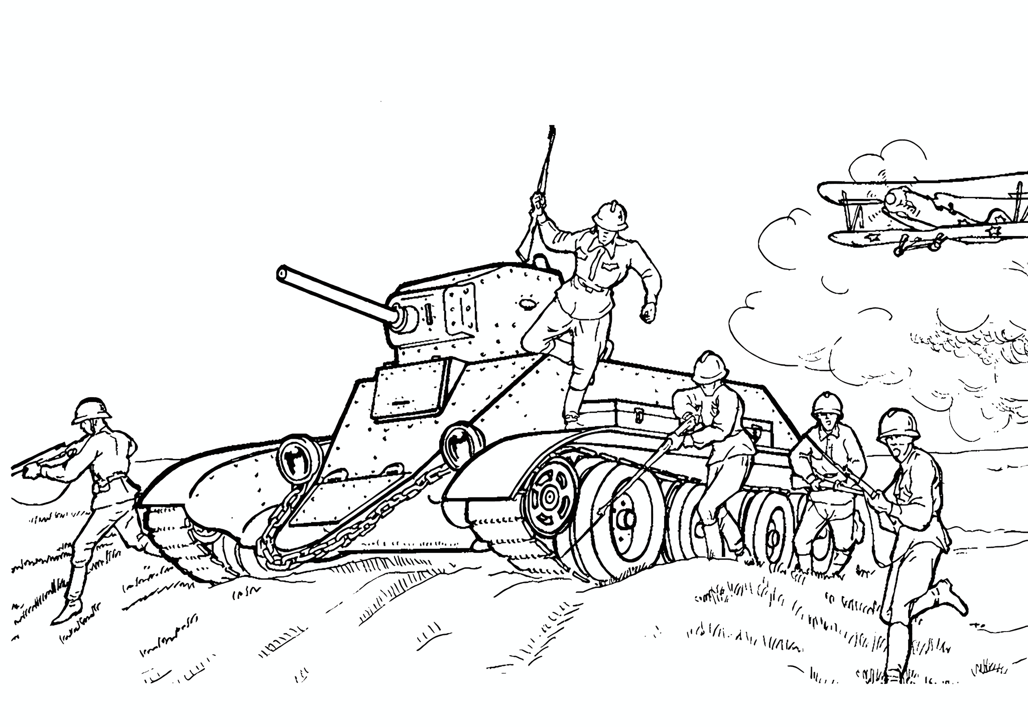 Tank BT-1 (USSR)