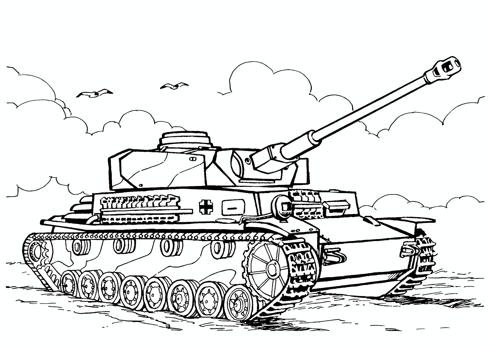 Tank T IV H (Germany)