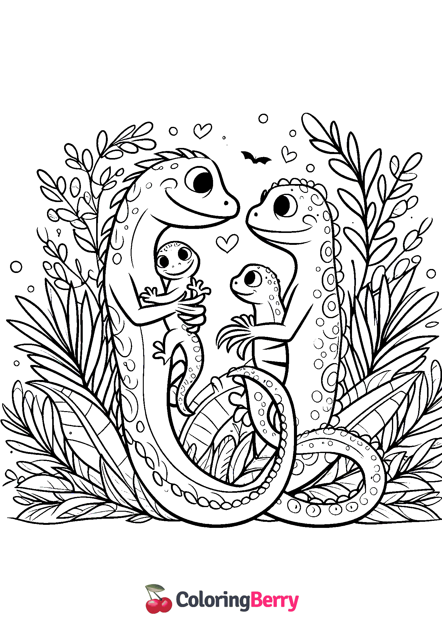 Lizard Family