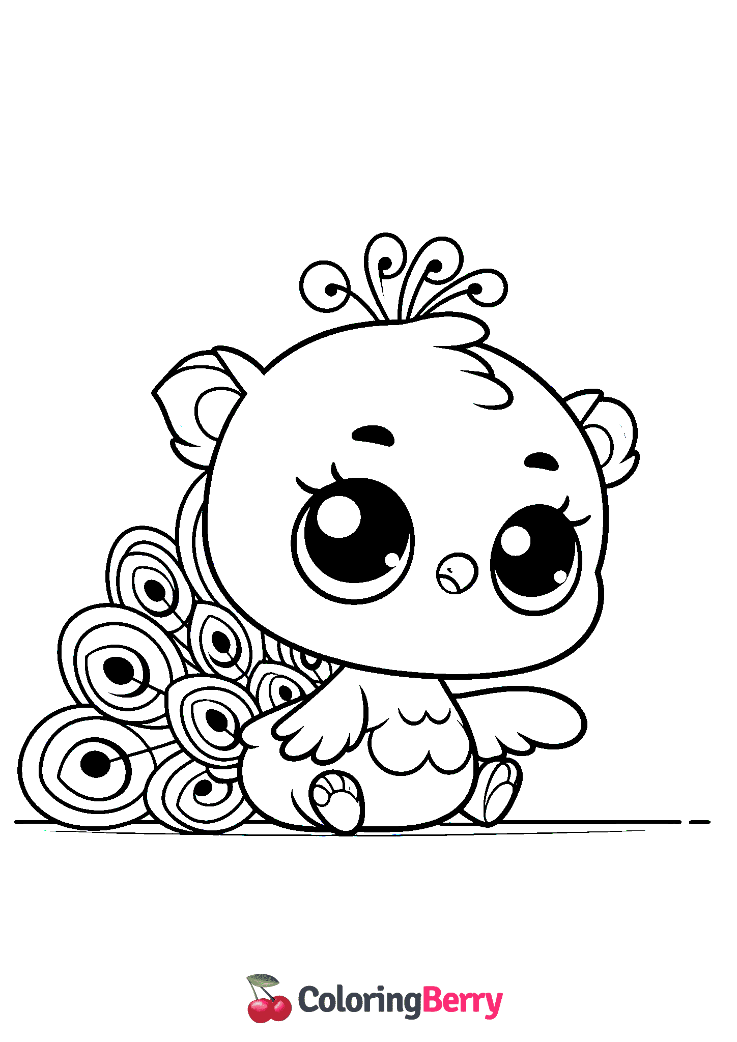 Baby Peacock