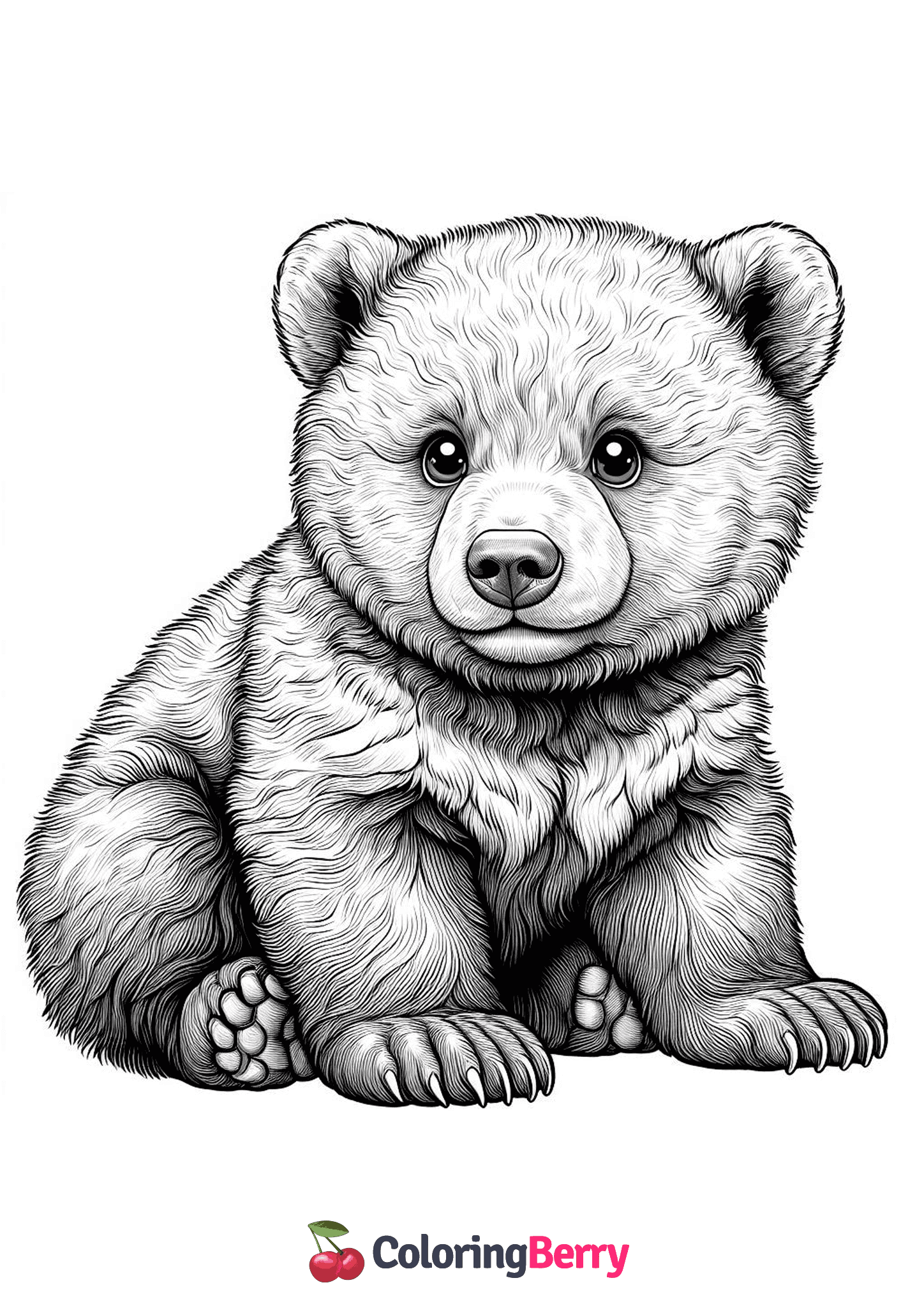 Brown Bear Cub