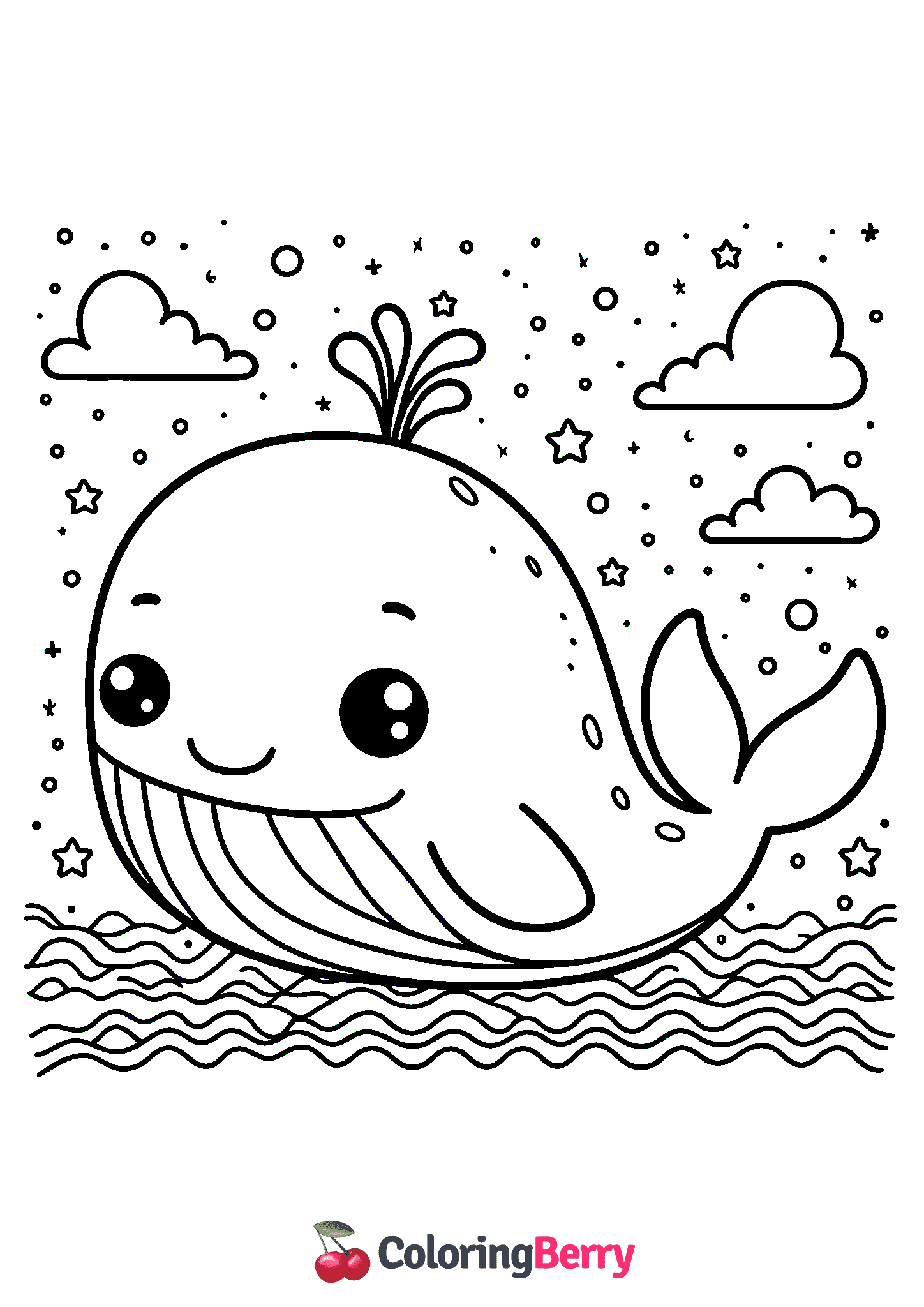 Cartoon Whale