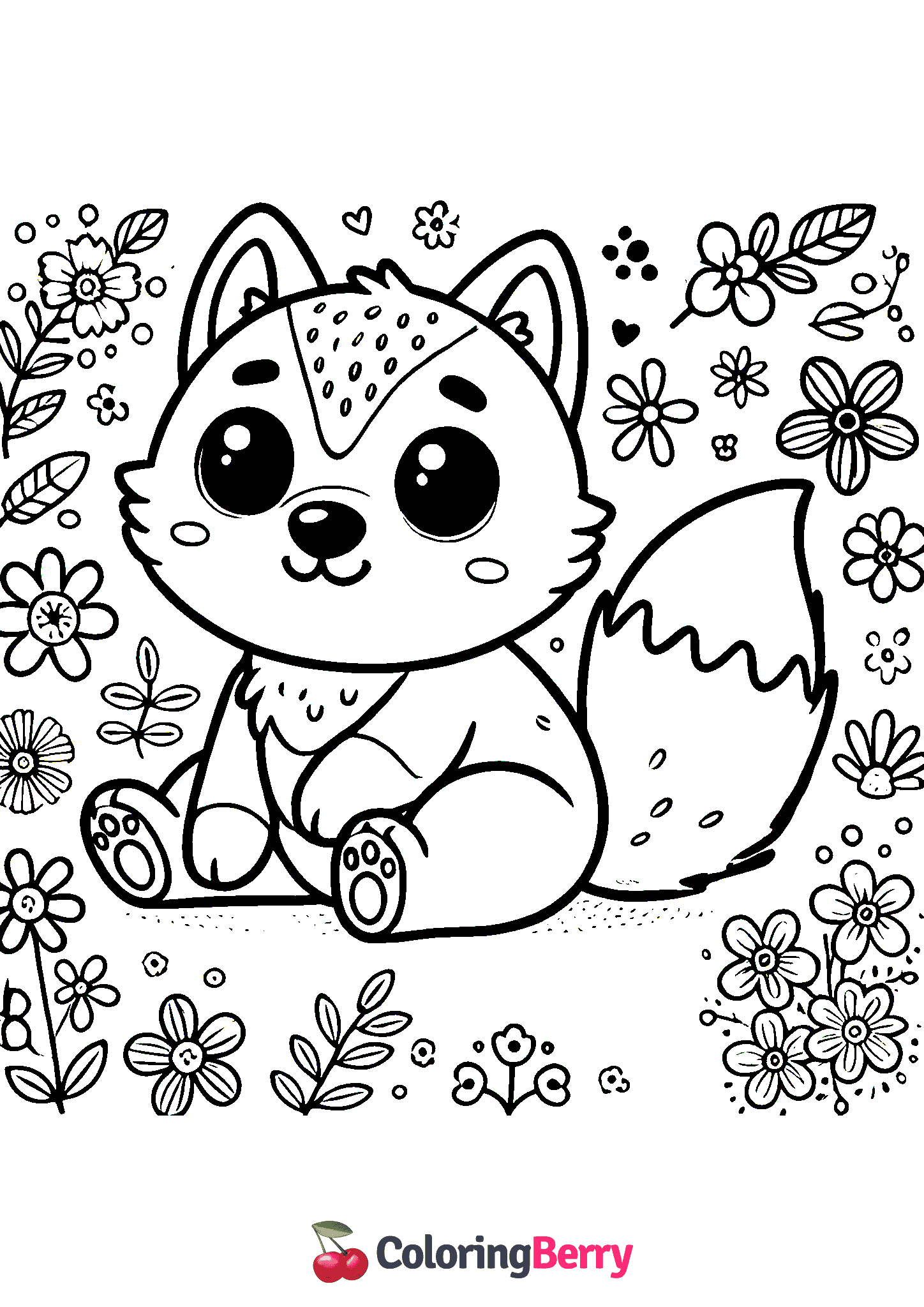 Cartoon Wolf