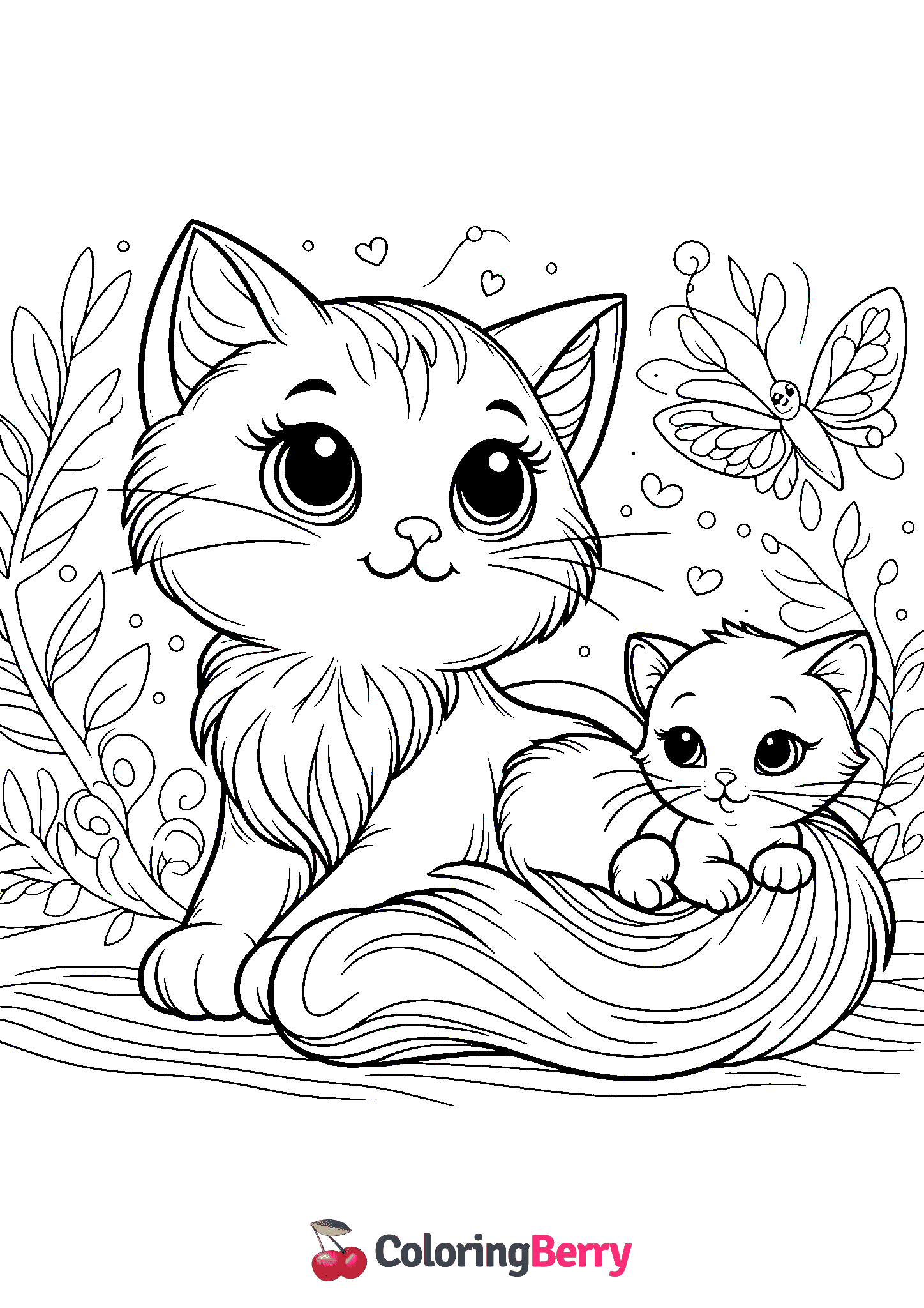 Cat and Kitten