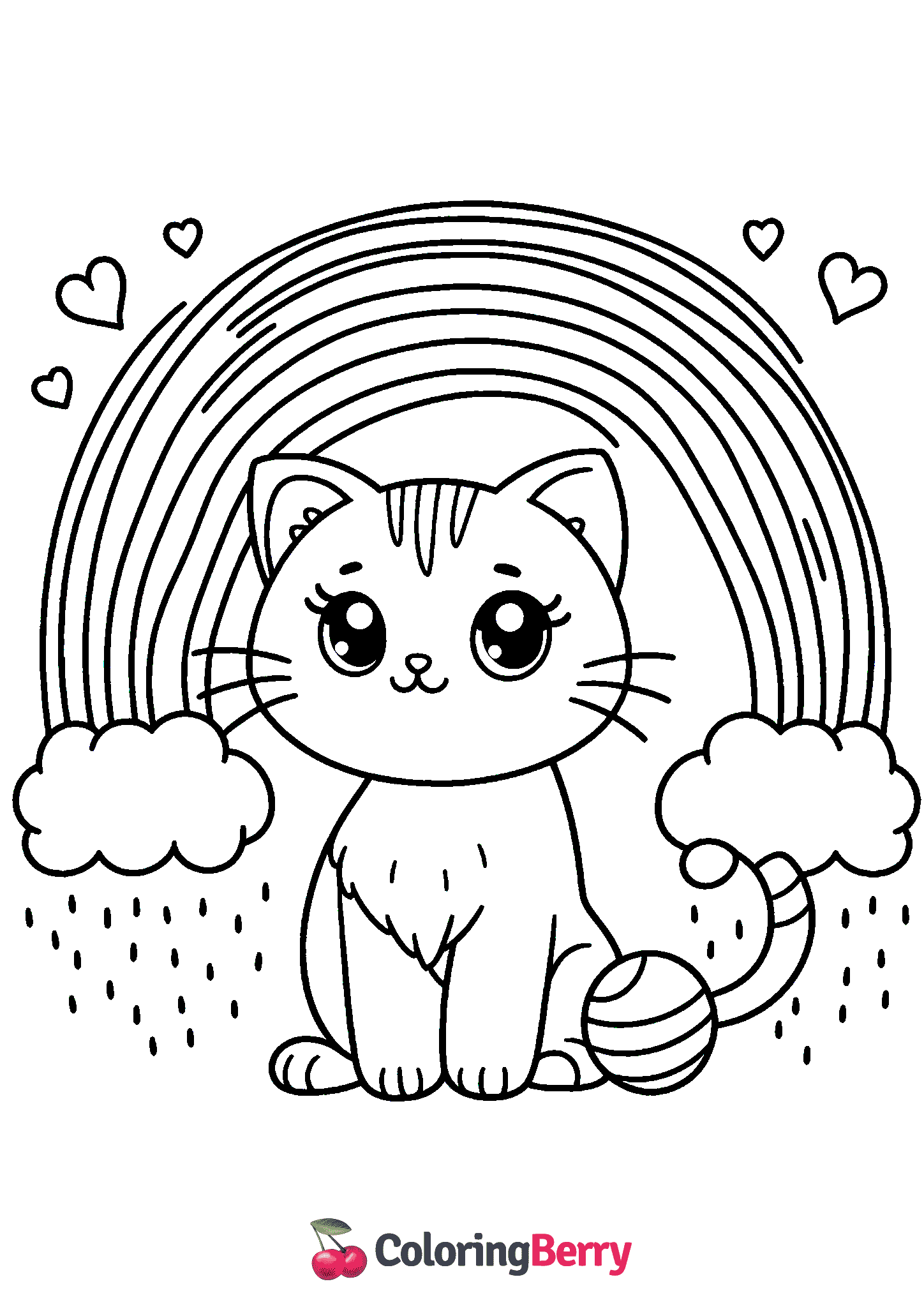 Cat and Rainbow