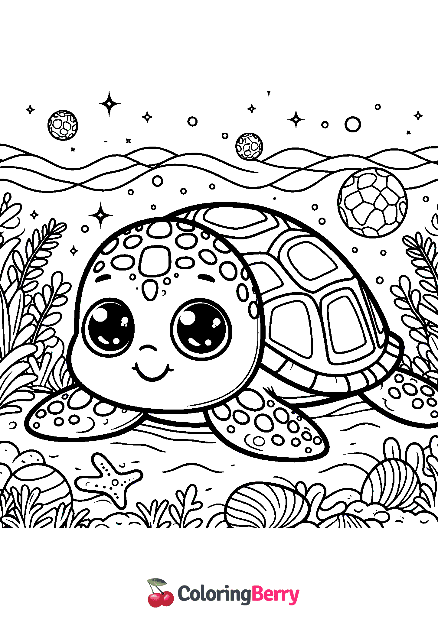 Cute Sea Turtle