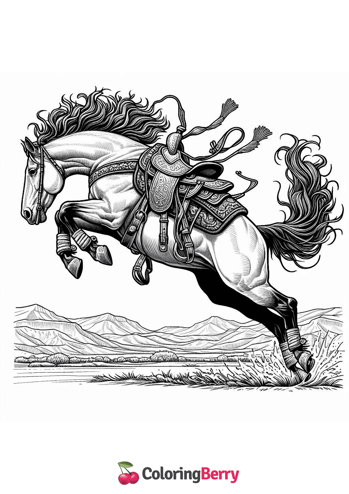 Detailed Horse