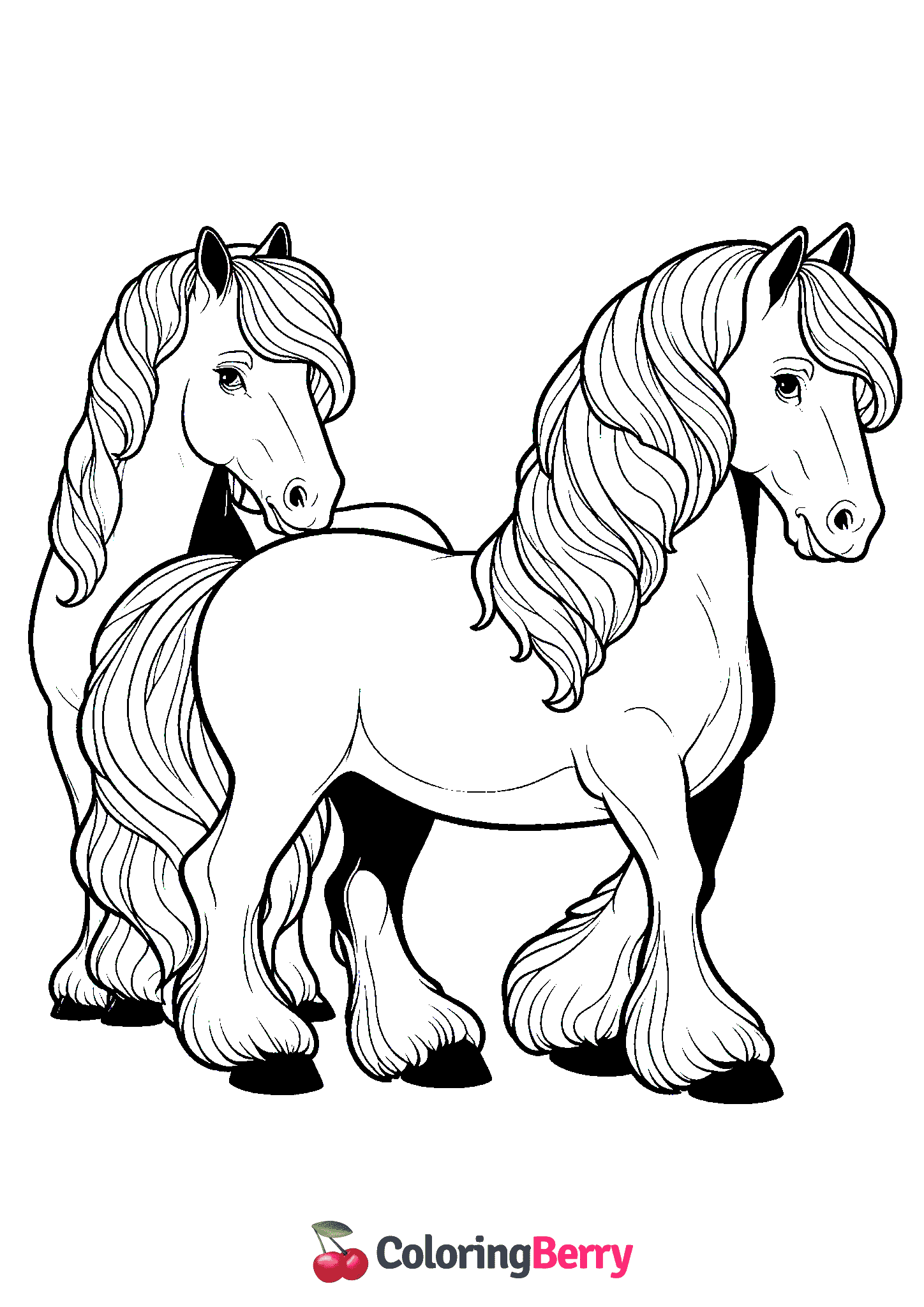 Friesian Horse