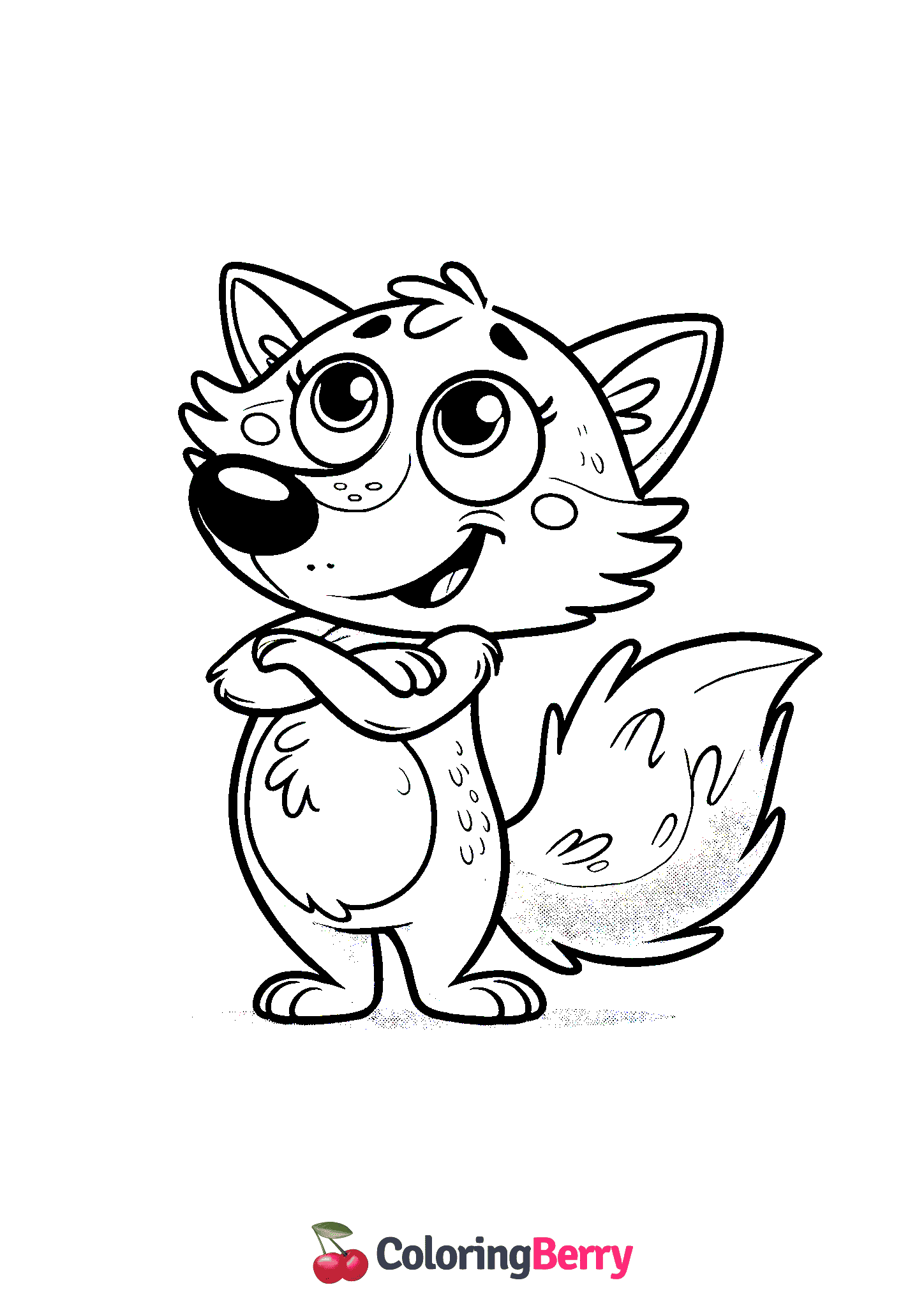 Funny Wolf