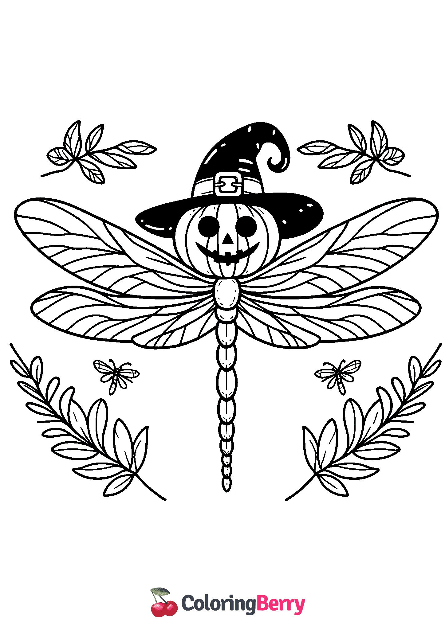 Halloween Dragonfly