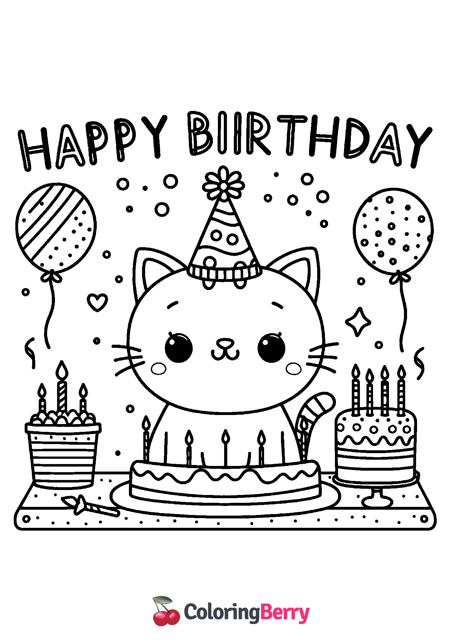 Happy Birthday Cat