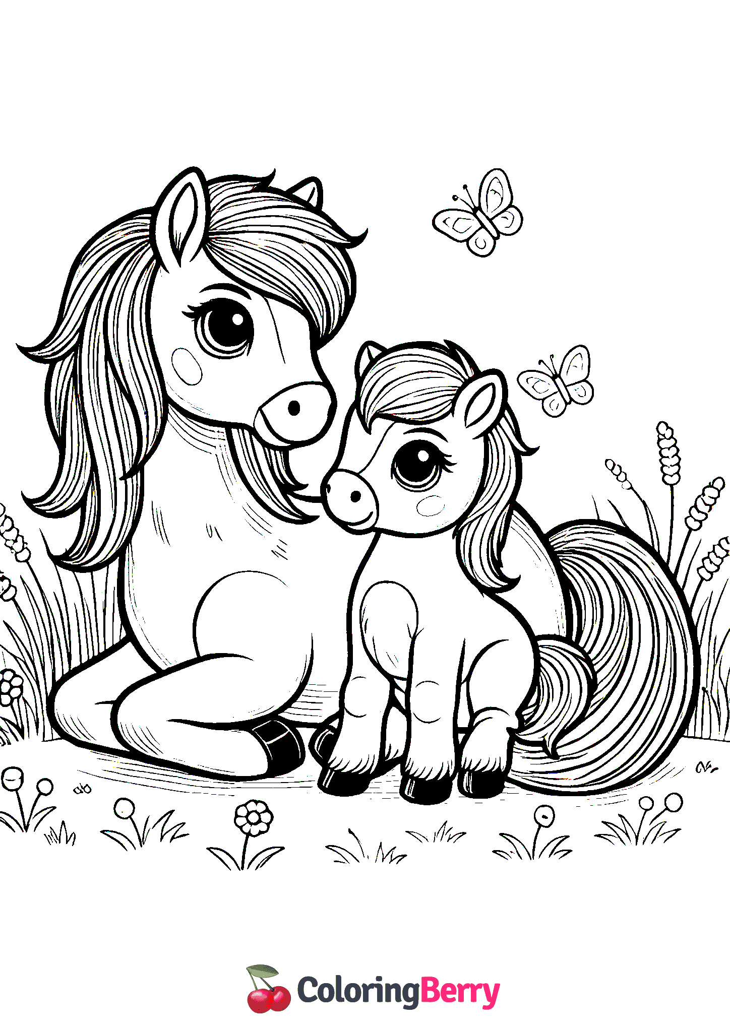 Horse and Pony