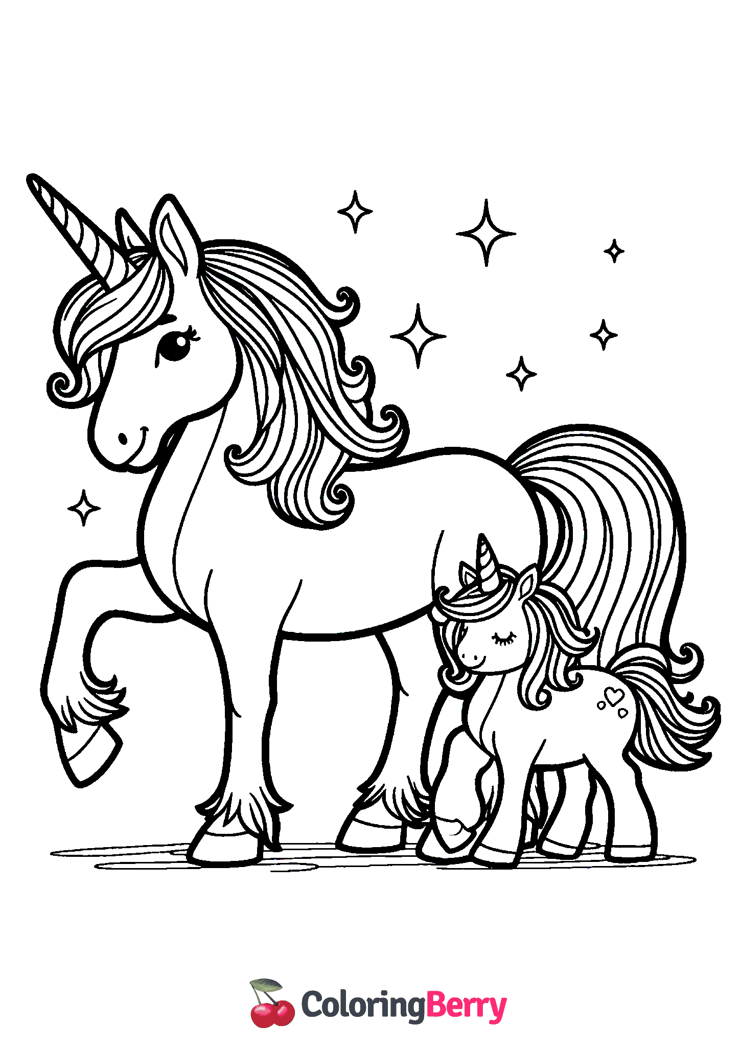 Horse and Unicorn