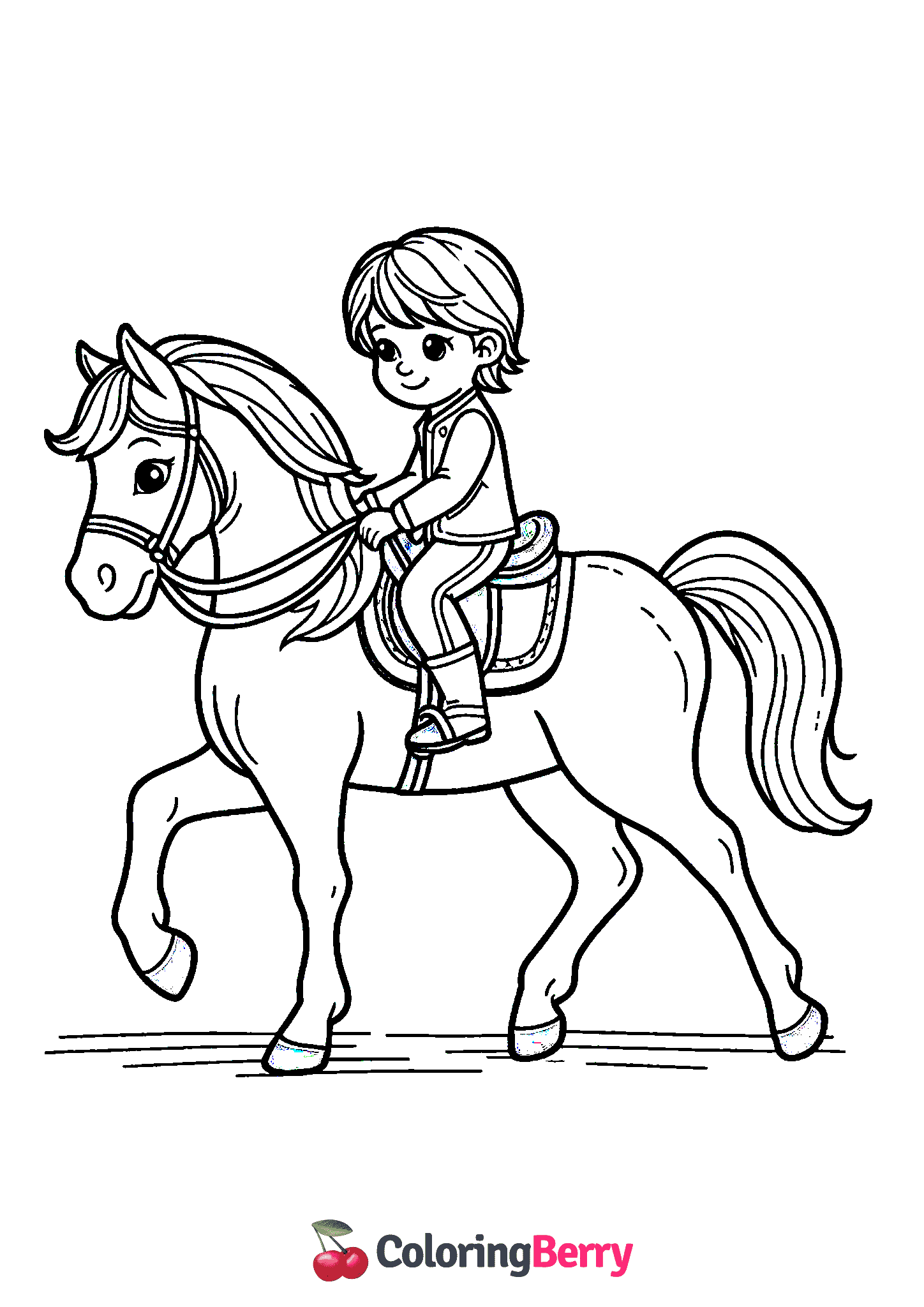 Horse with Rider