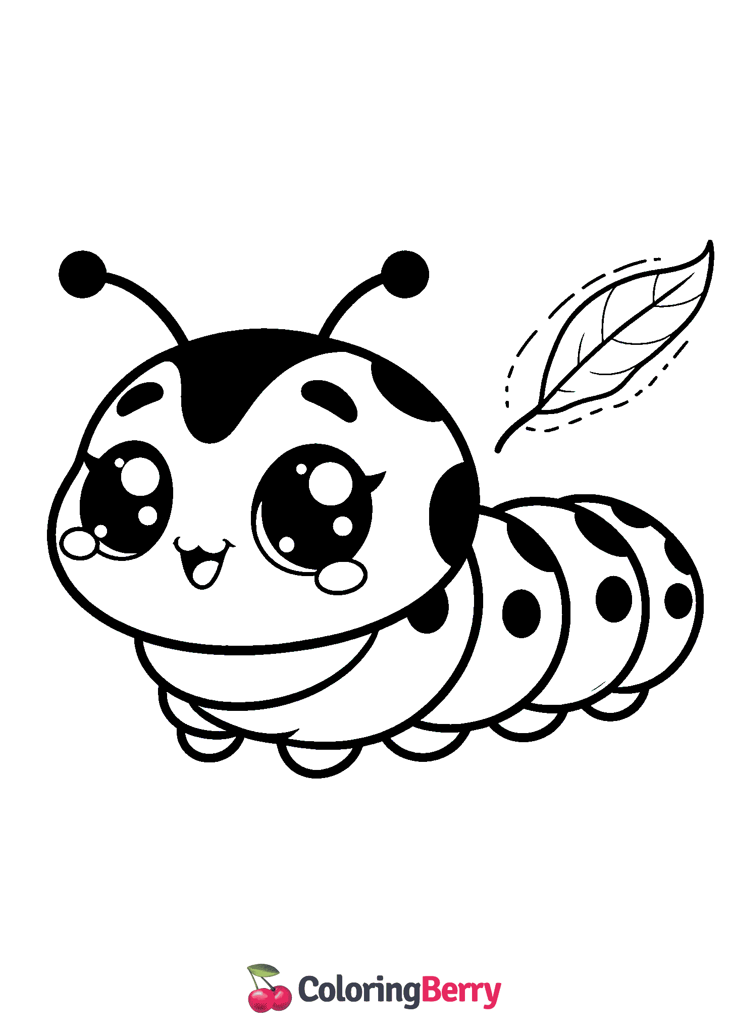 Kawaii Caterpillar