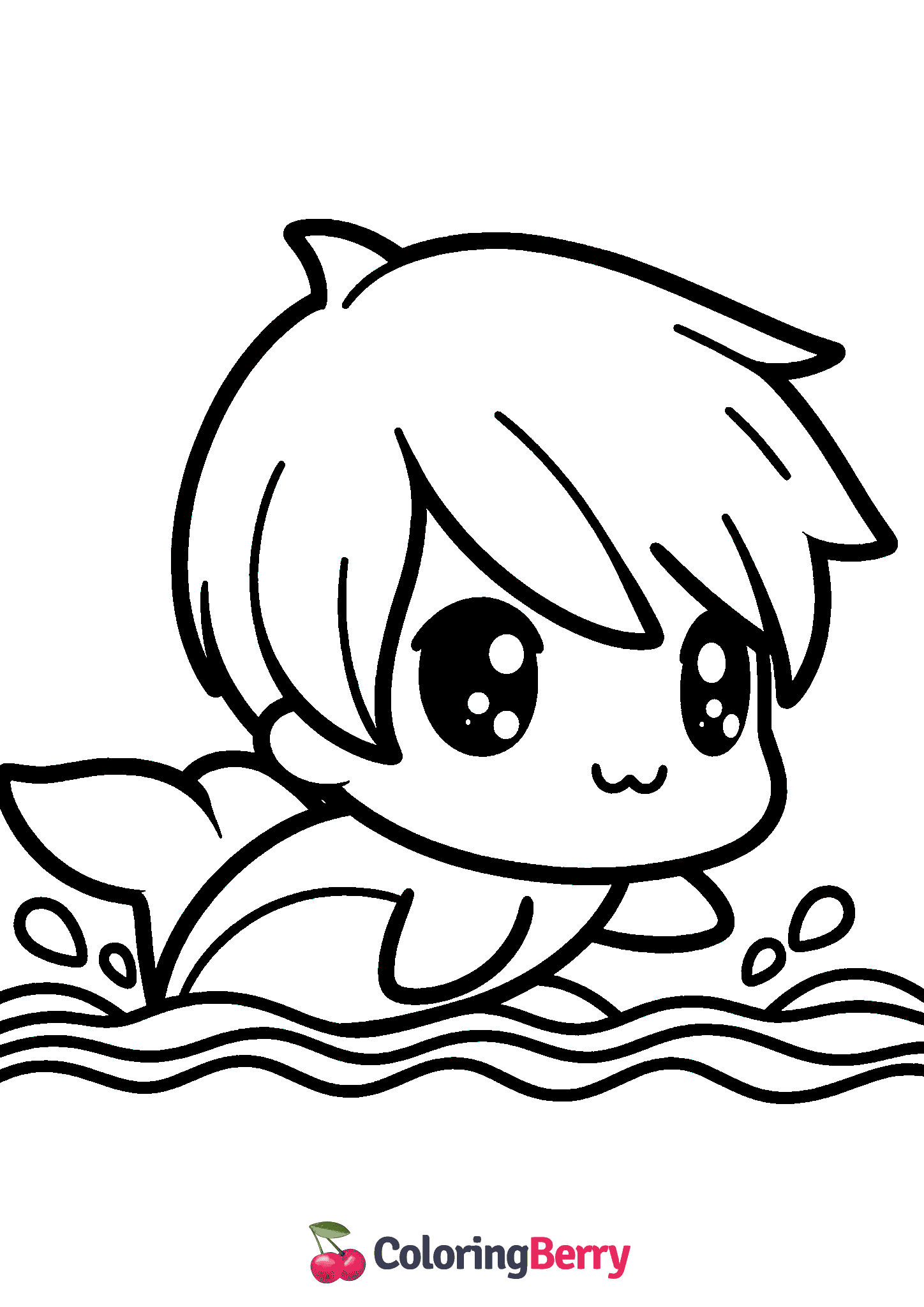 Kawaii Dolphin