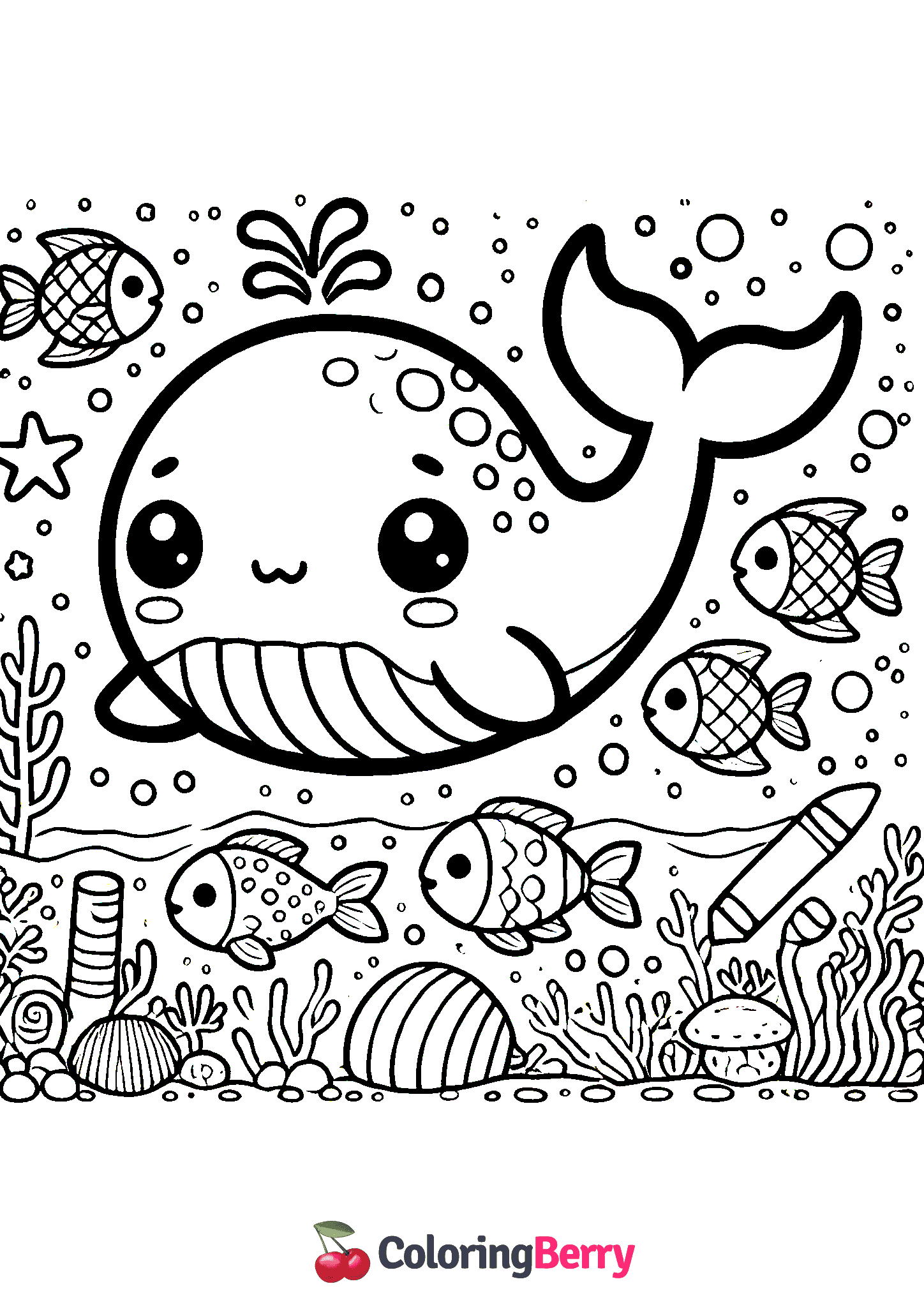 Kawaii Whale
