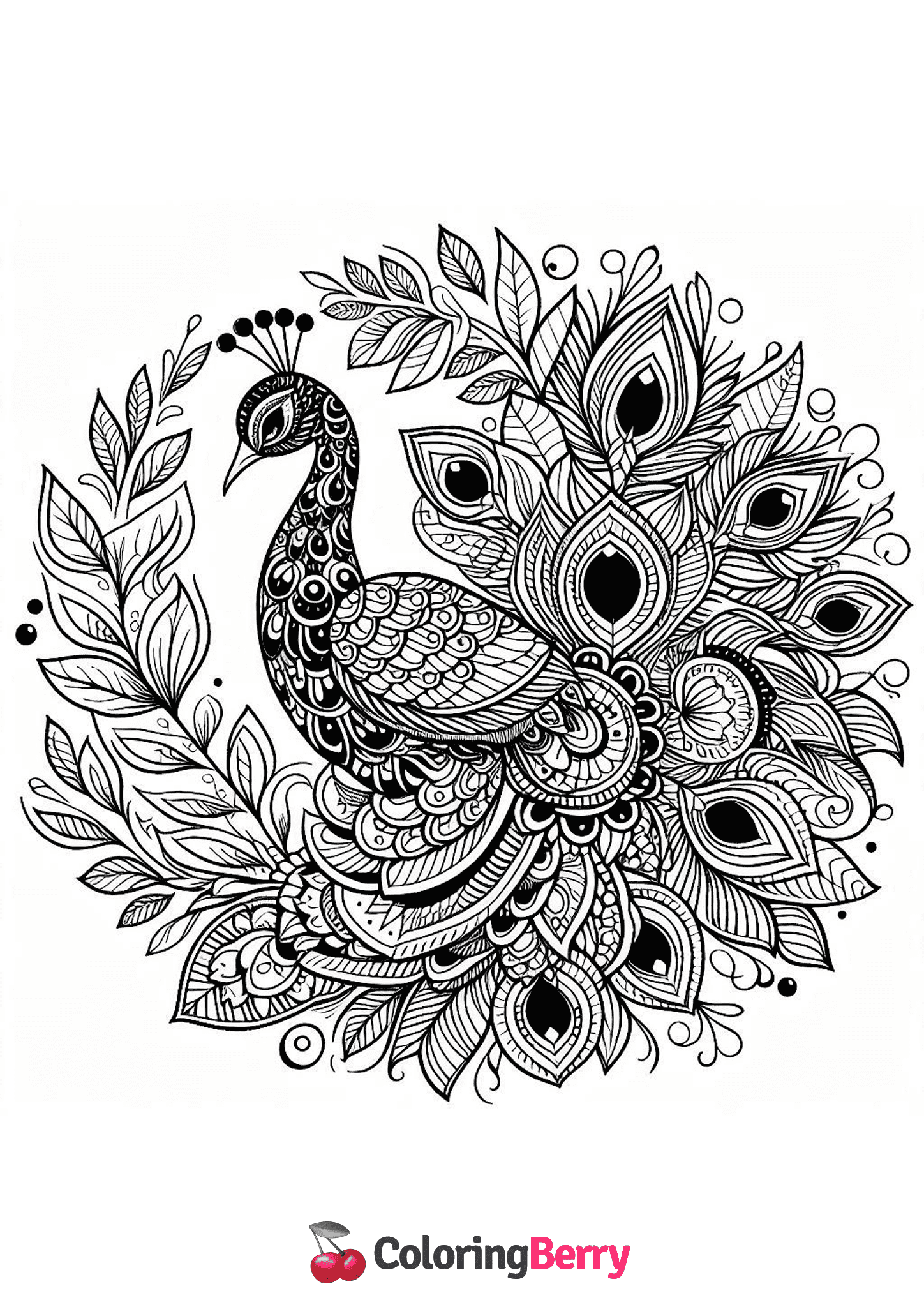 Mandala Peacock