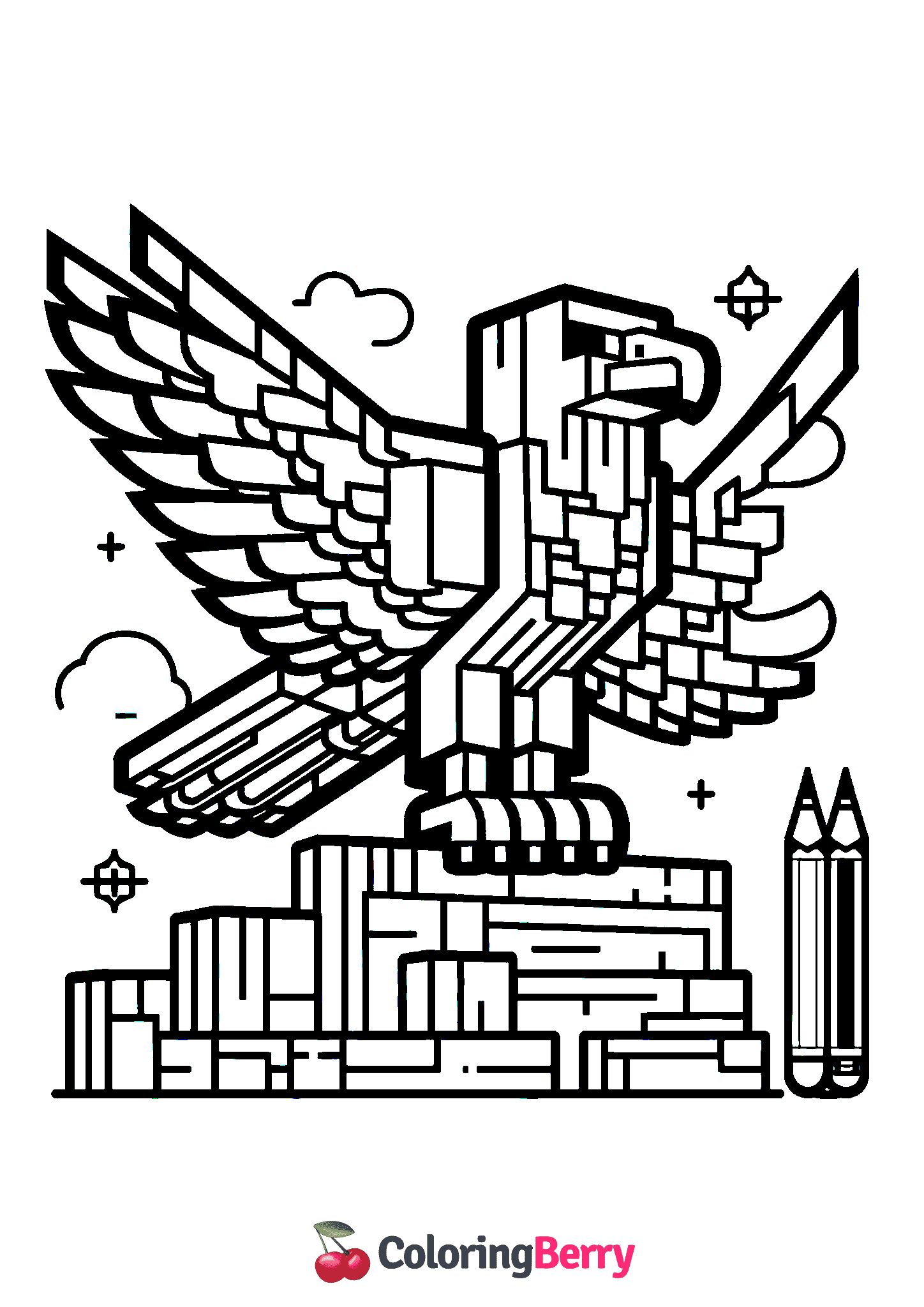 Minecraft Eagle