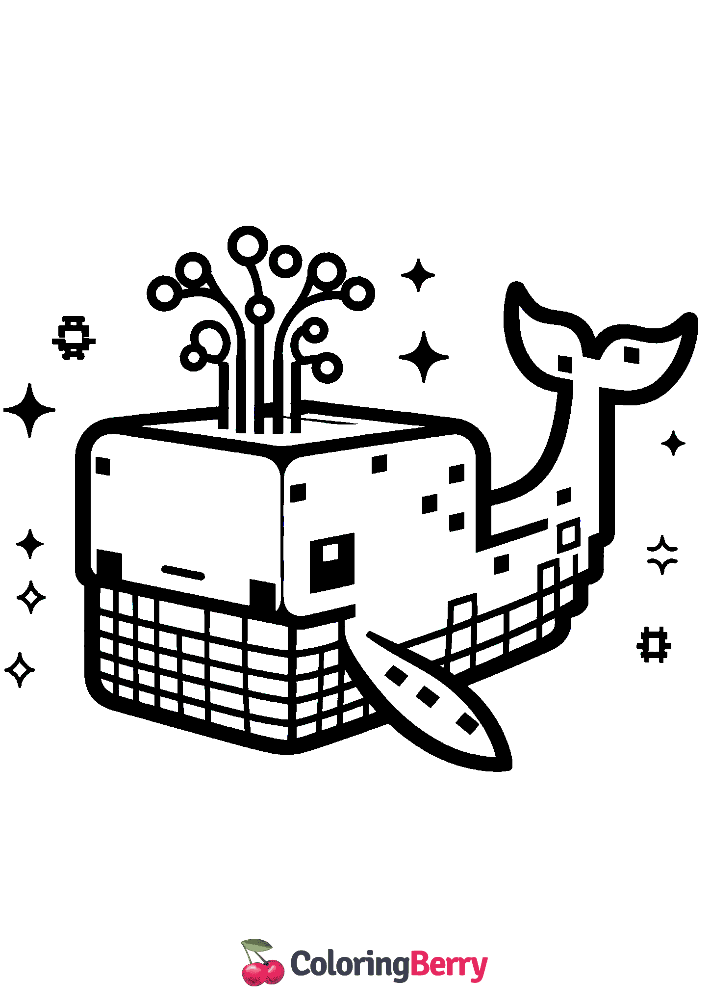 Minecraft Whale