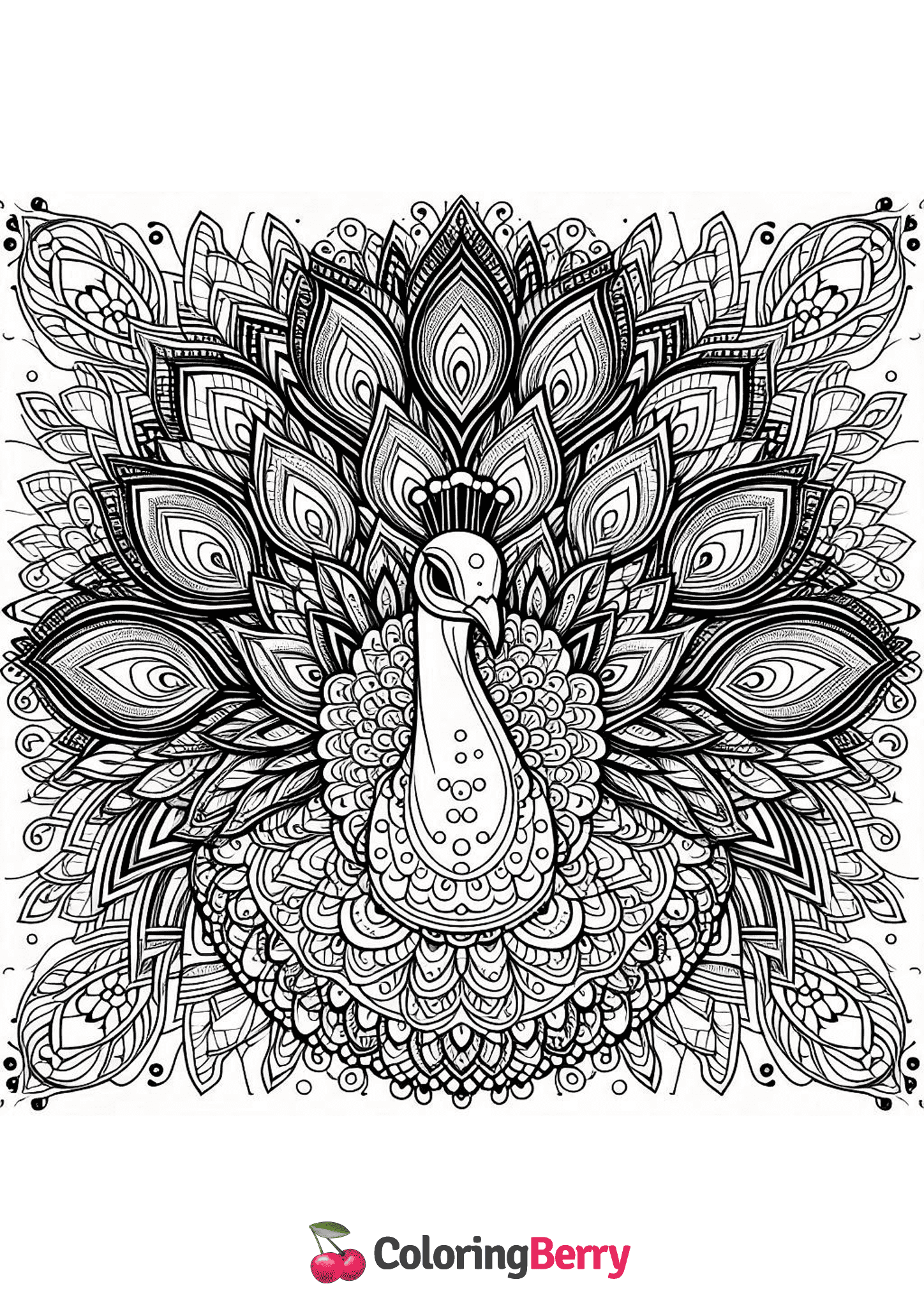 Peacock Mandala