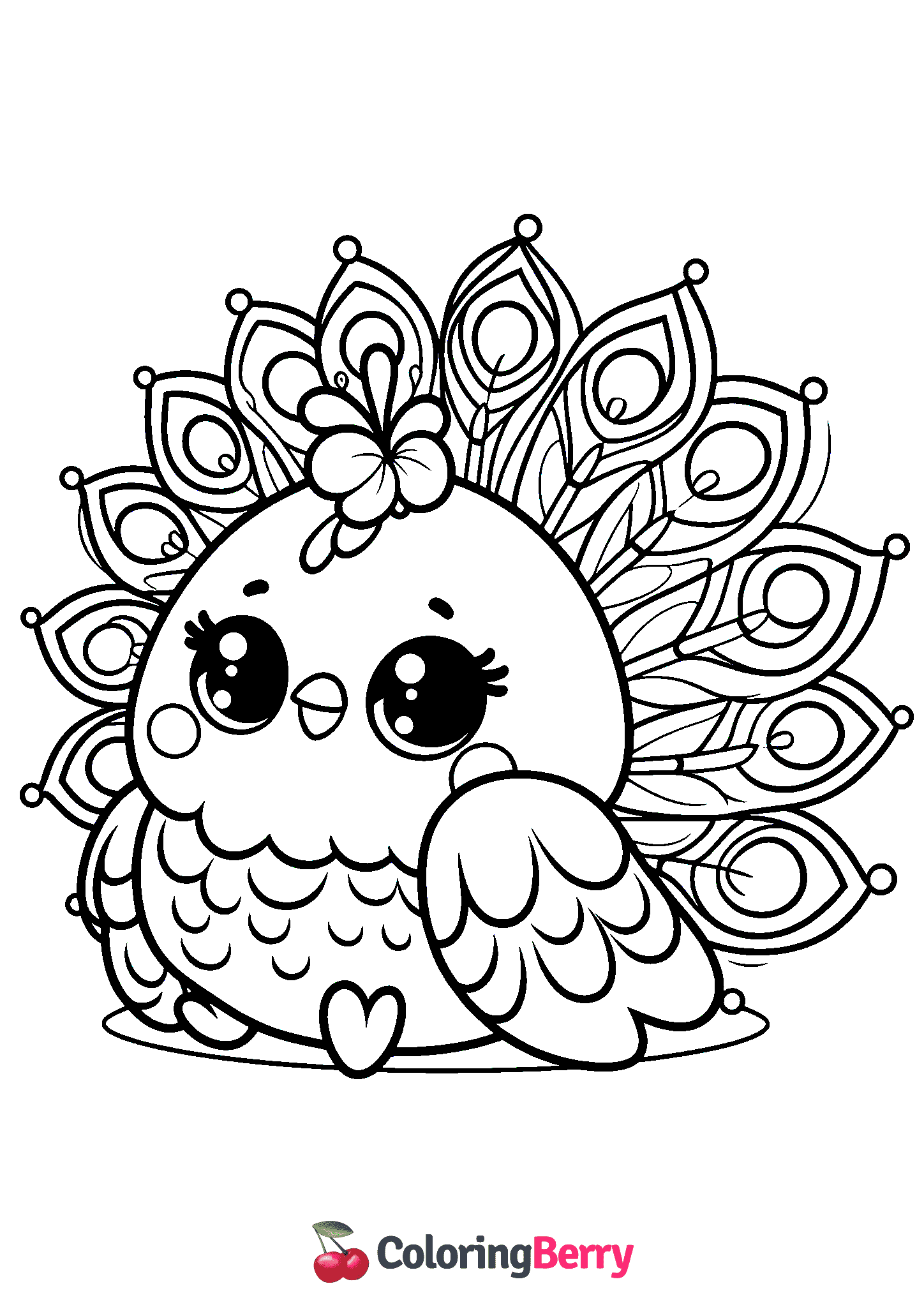 Peacock Squishmallow