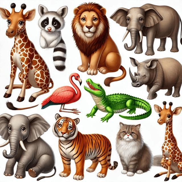 Realistic Animals
