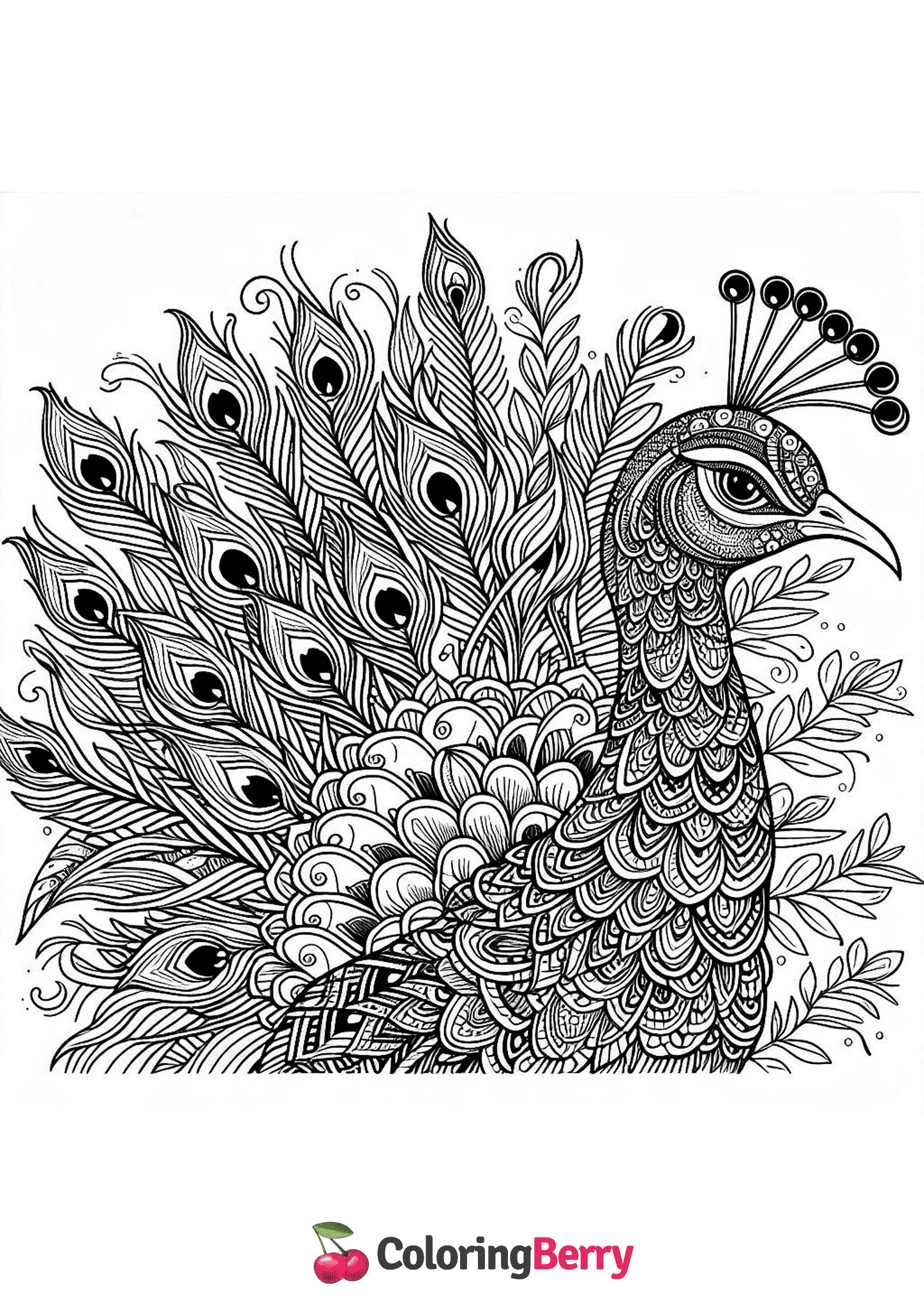 Realistic Peacock