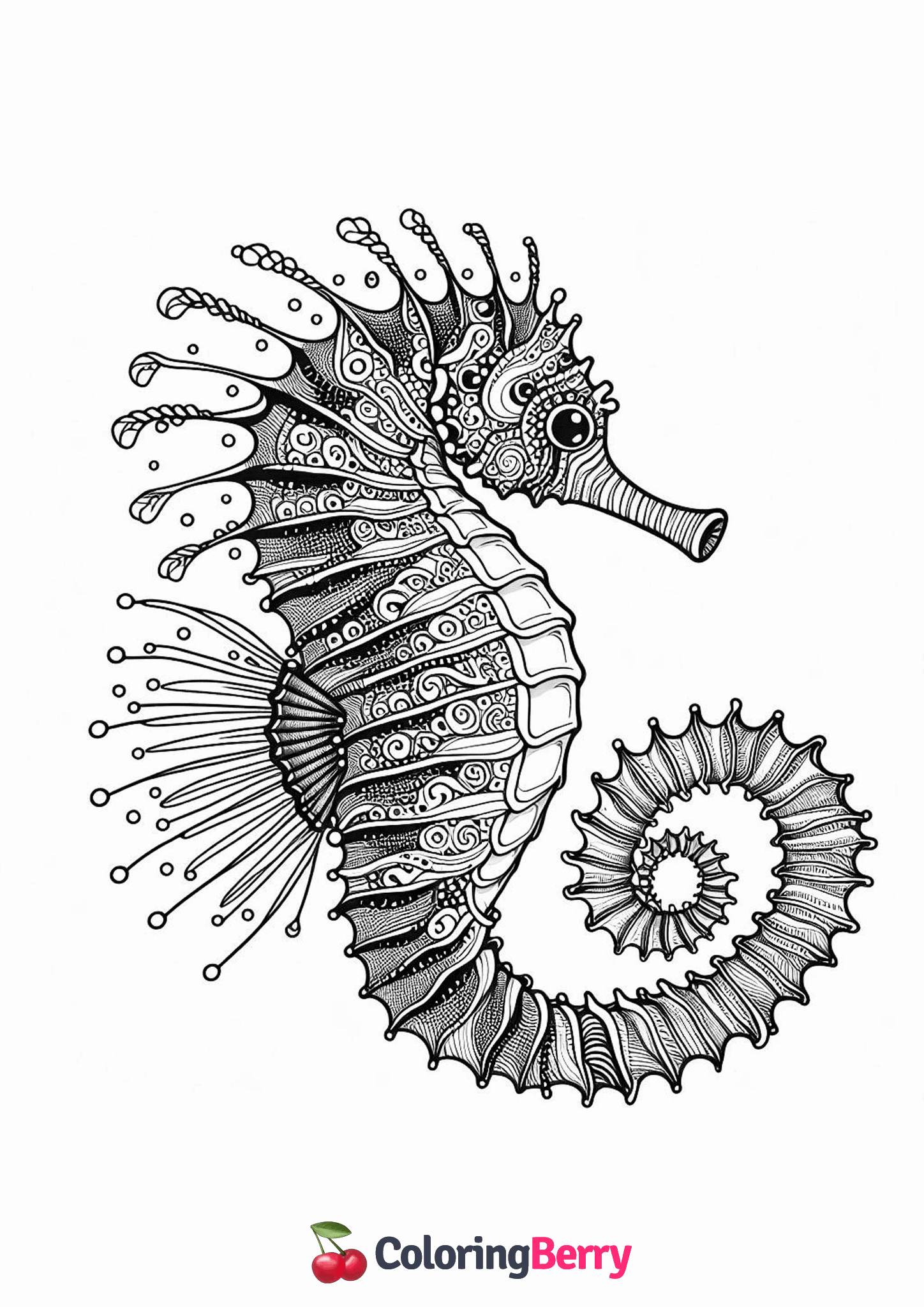 Realistic Seahorse