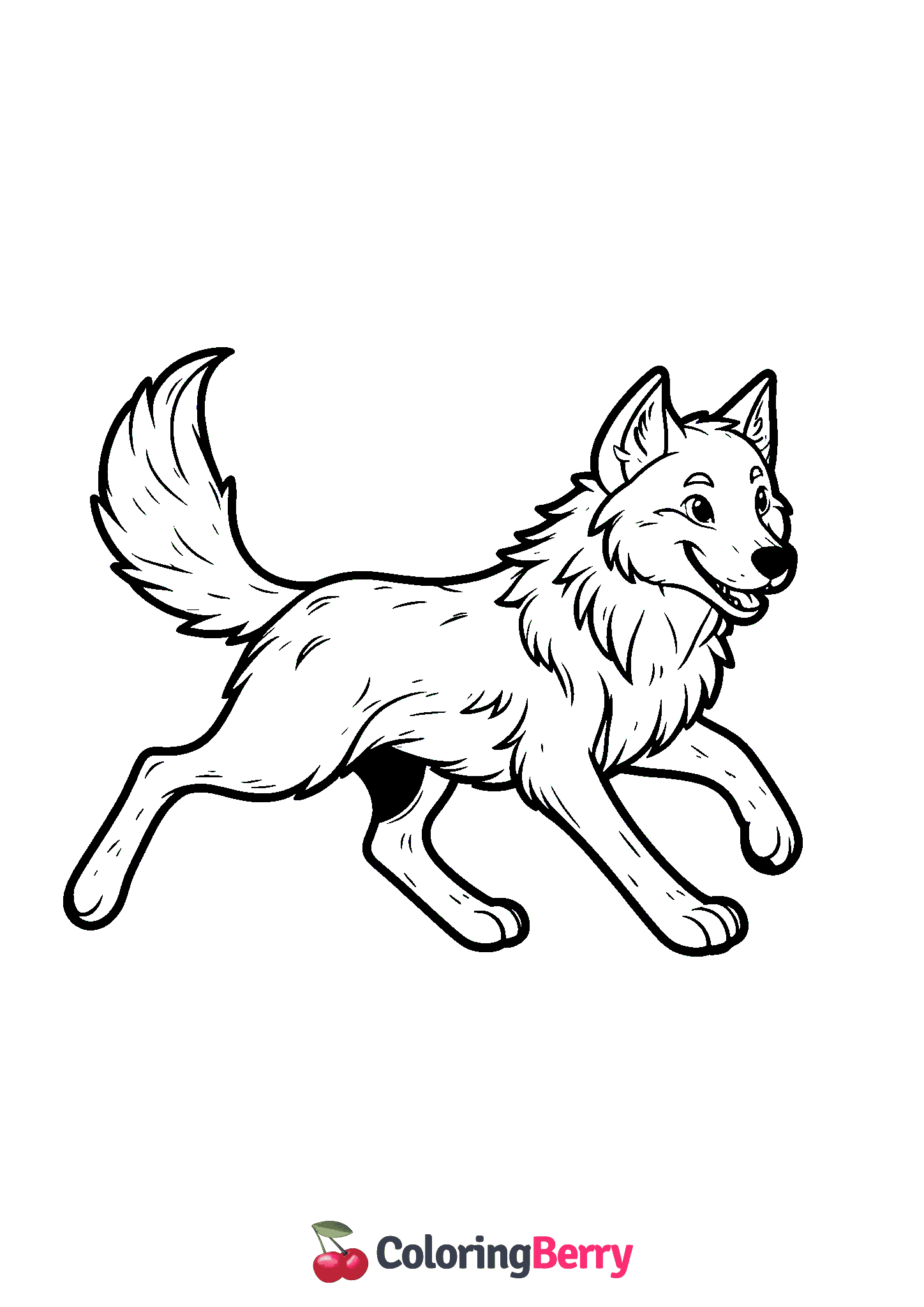 Running Wolf
