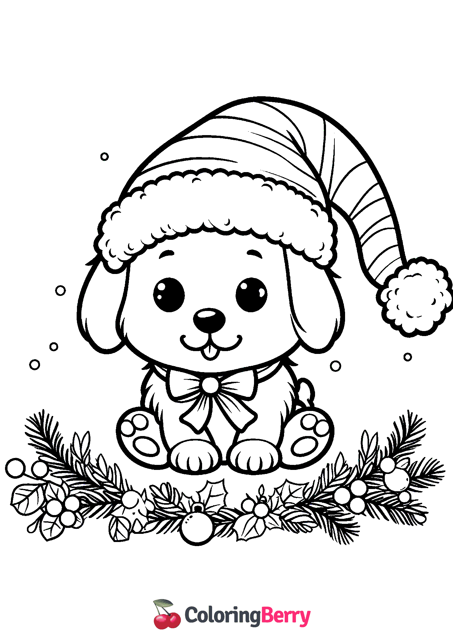 Santa Puppy