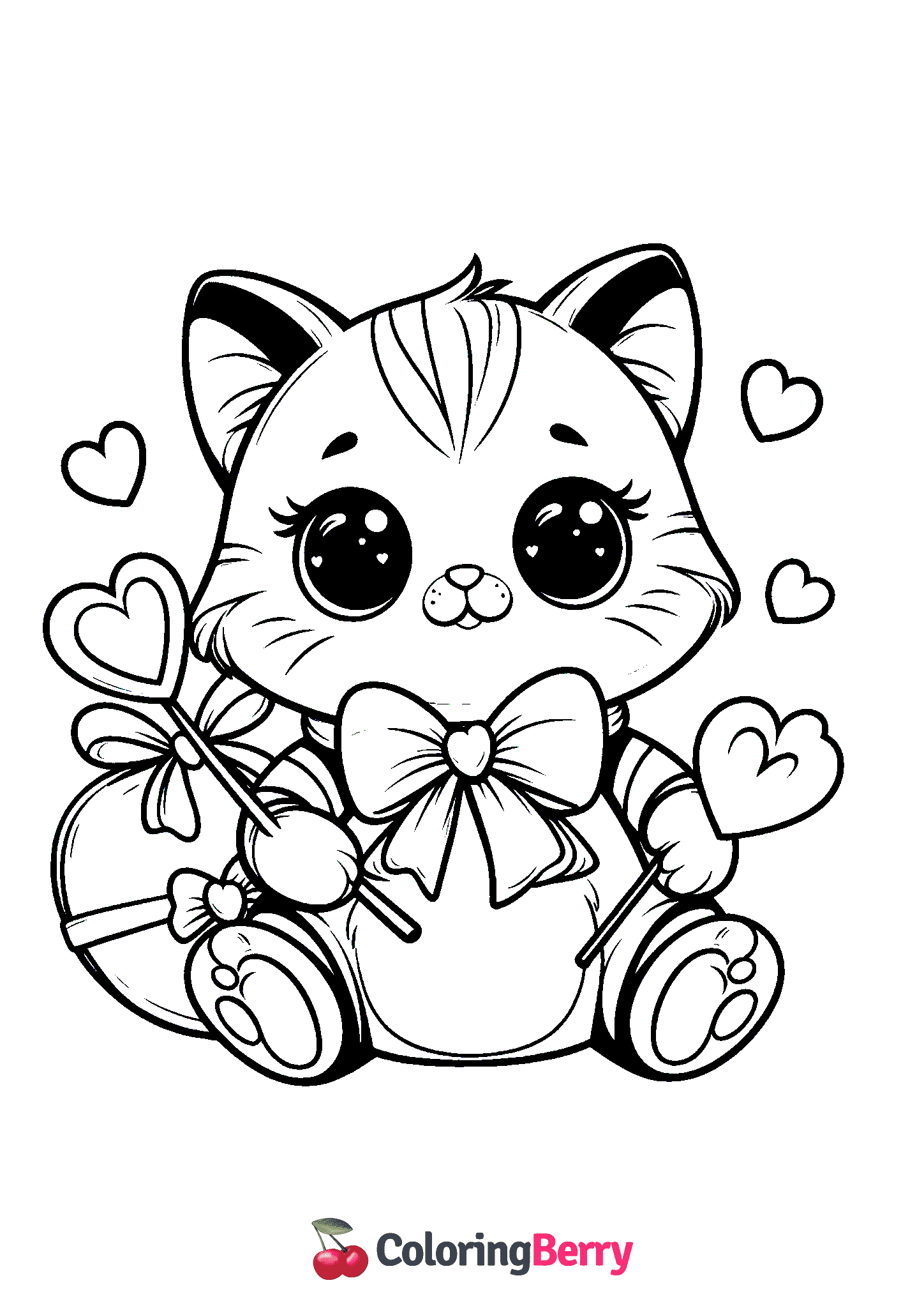 Valentines Cat
