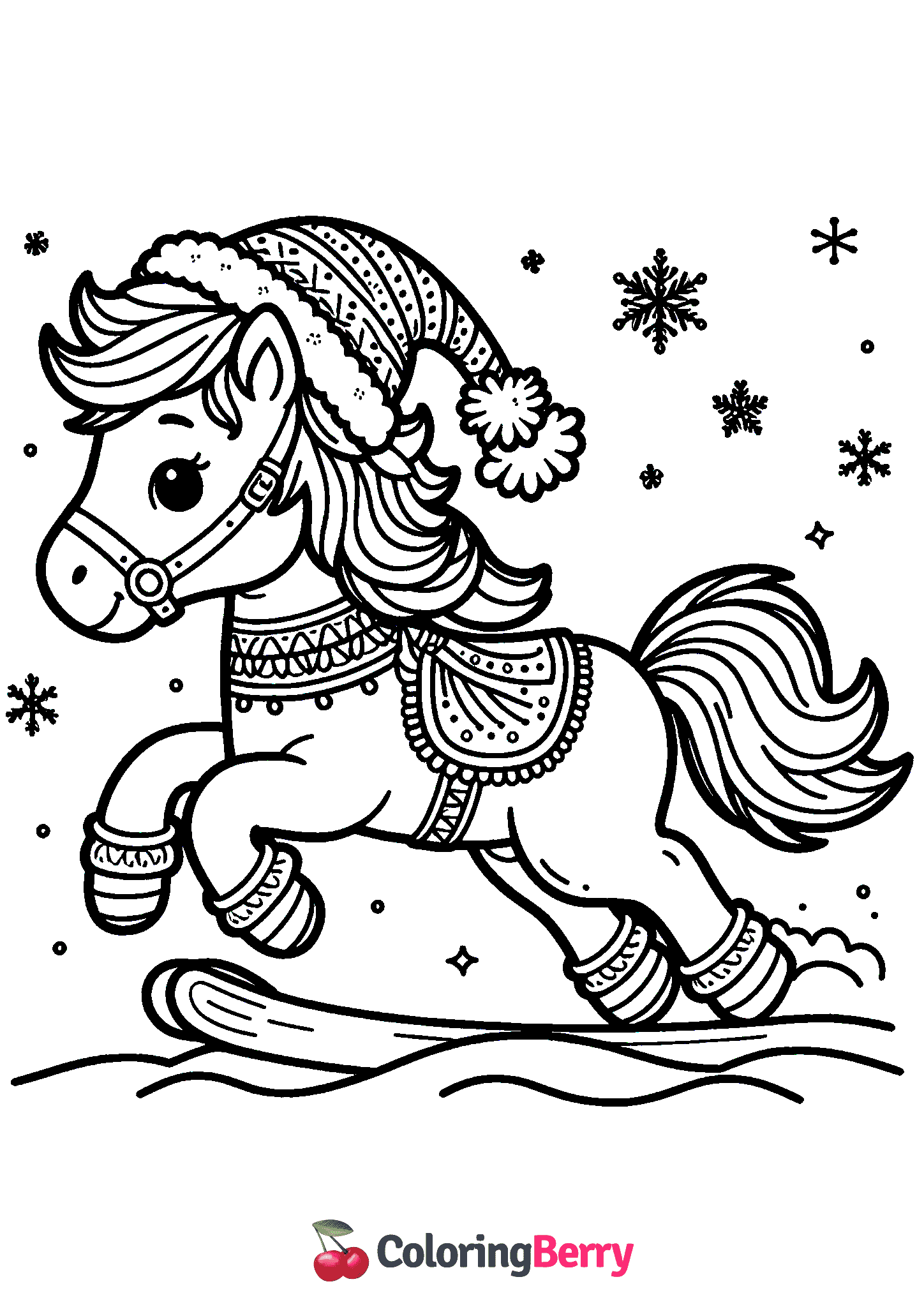 Winter Horse