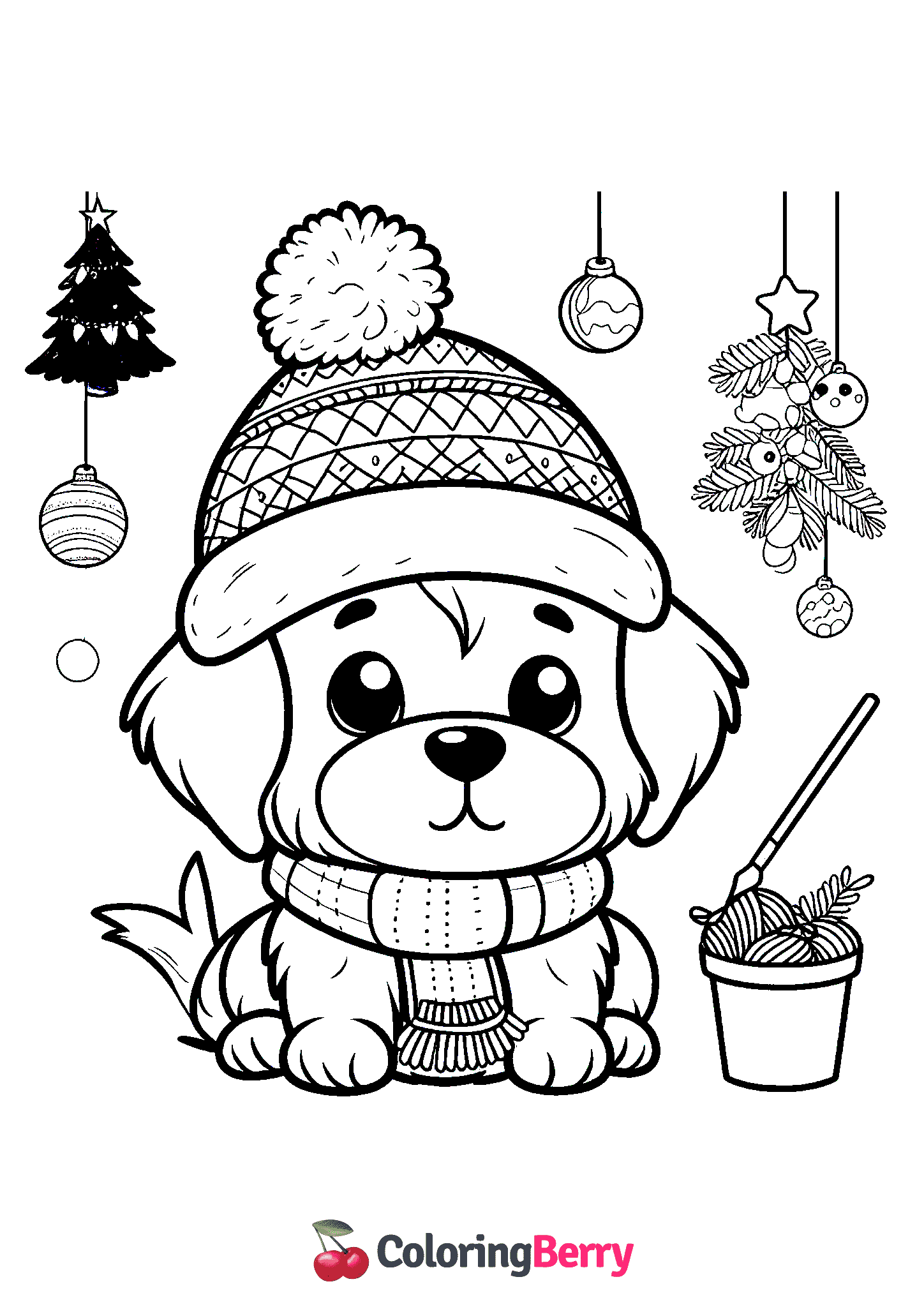 Winter Puppy